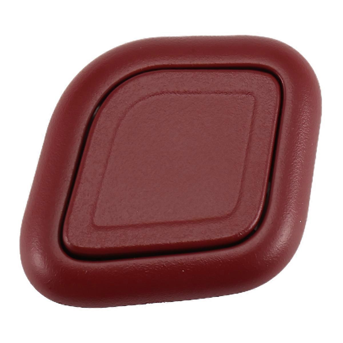 For Car Headrest Button Decorative Frame Red