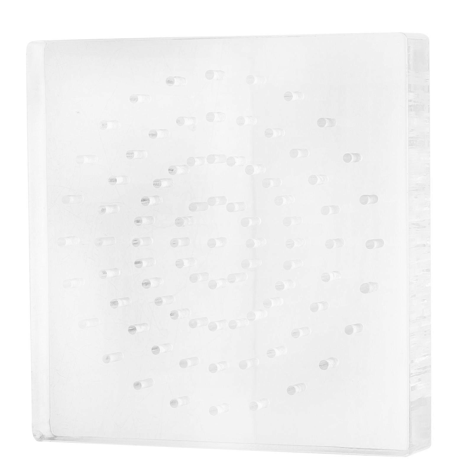 Transparent Crystal Display Stand for Display Use 4Pcs Clear Acrylic Holder