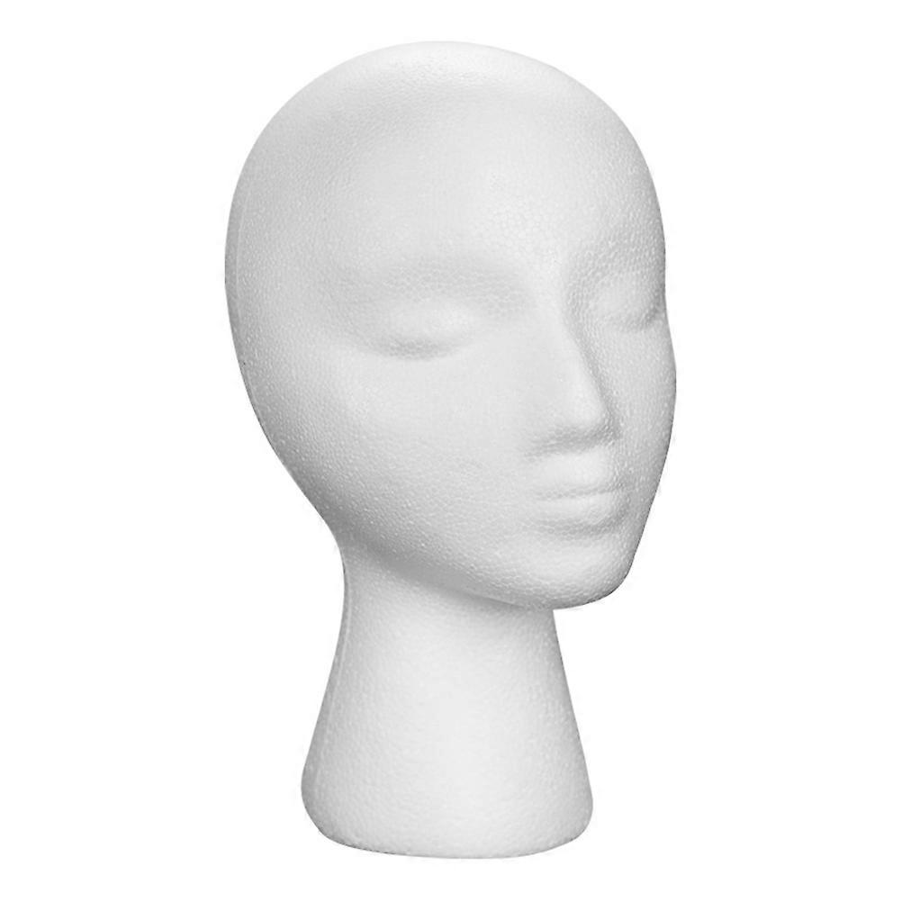 Practice Mannequin Head for Displaying Wigs Hats and Glasses 3Pcs