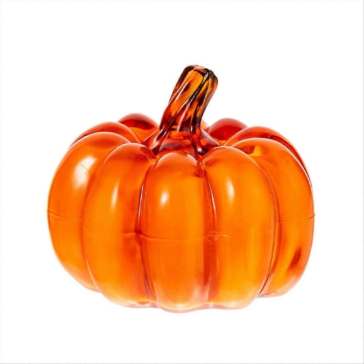 Halloween LED Pumpkin Lights Dressing Props Lighted Pumpkin,B