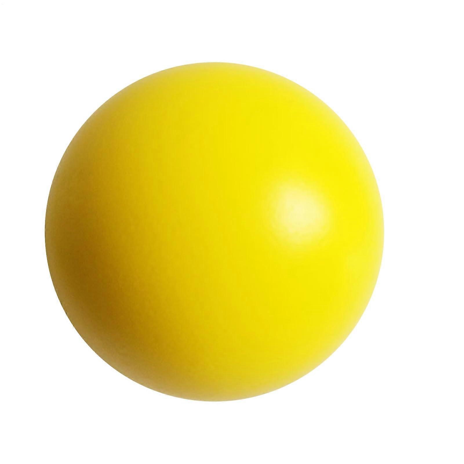 Squeezing Balls Hand Exercise Ball, Elastic Finger Grip Strength Trainer, Yellow 7cm For Home Workout And Gym