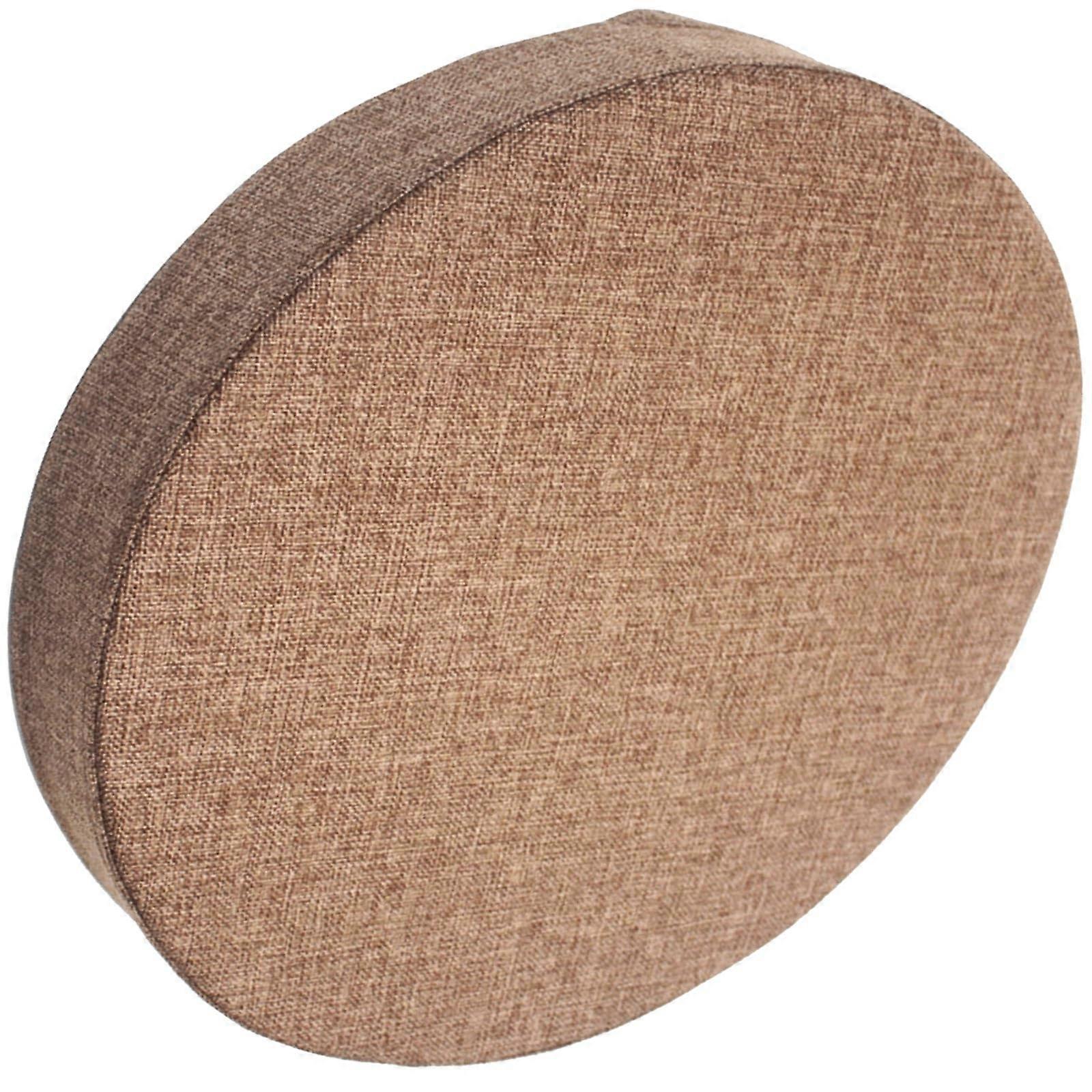 Chair Pad Round Memory Foam Seat Cushion With Lumbar Support, SlipResistant, 35cm Diameter x 5cm Thick, Model 1749