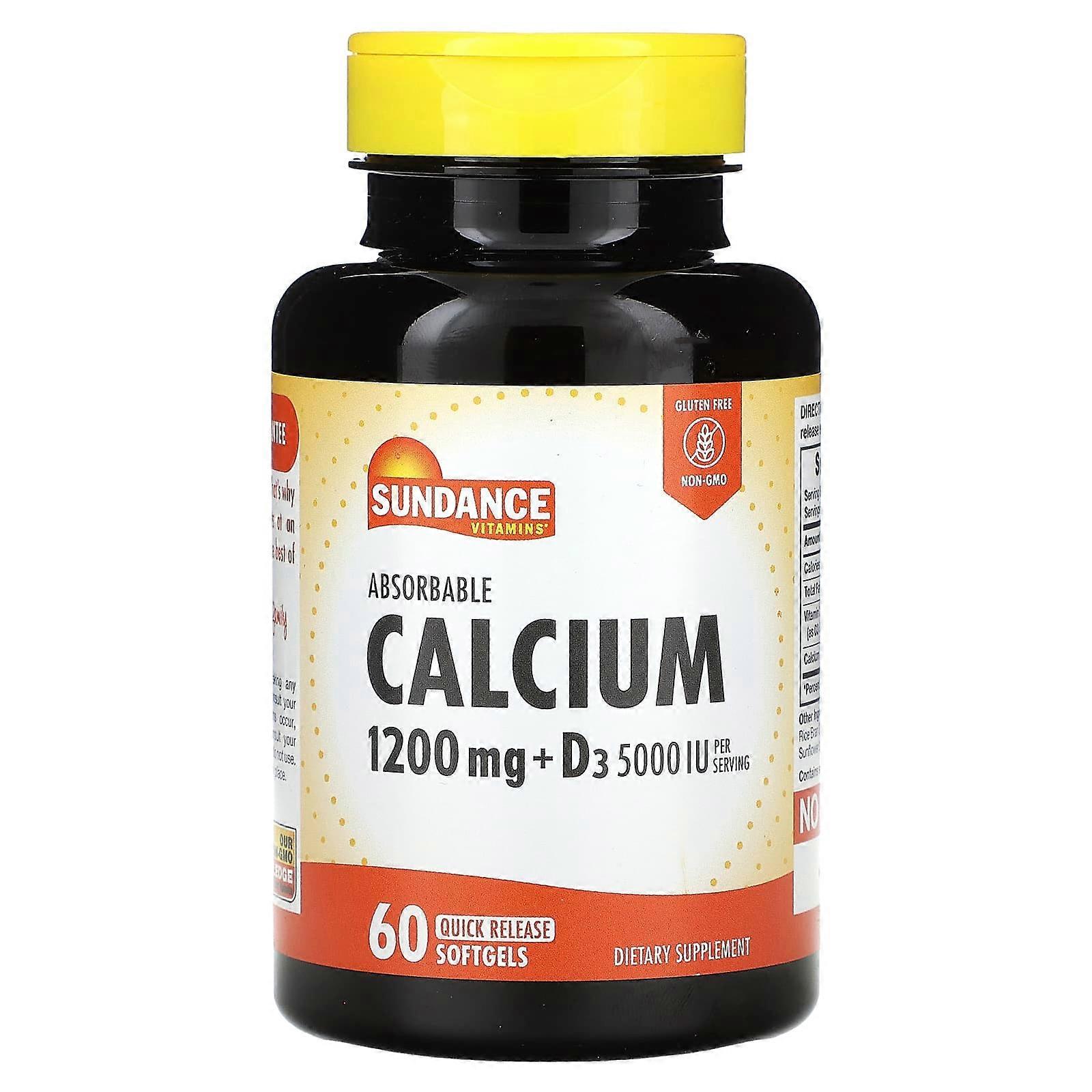 Absorbable Calcium + D3, 60 Quick Release Softgels