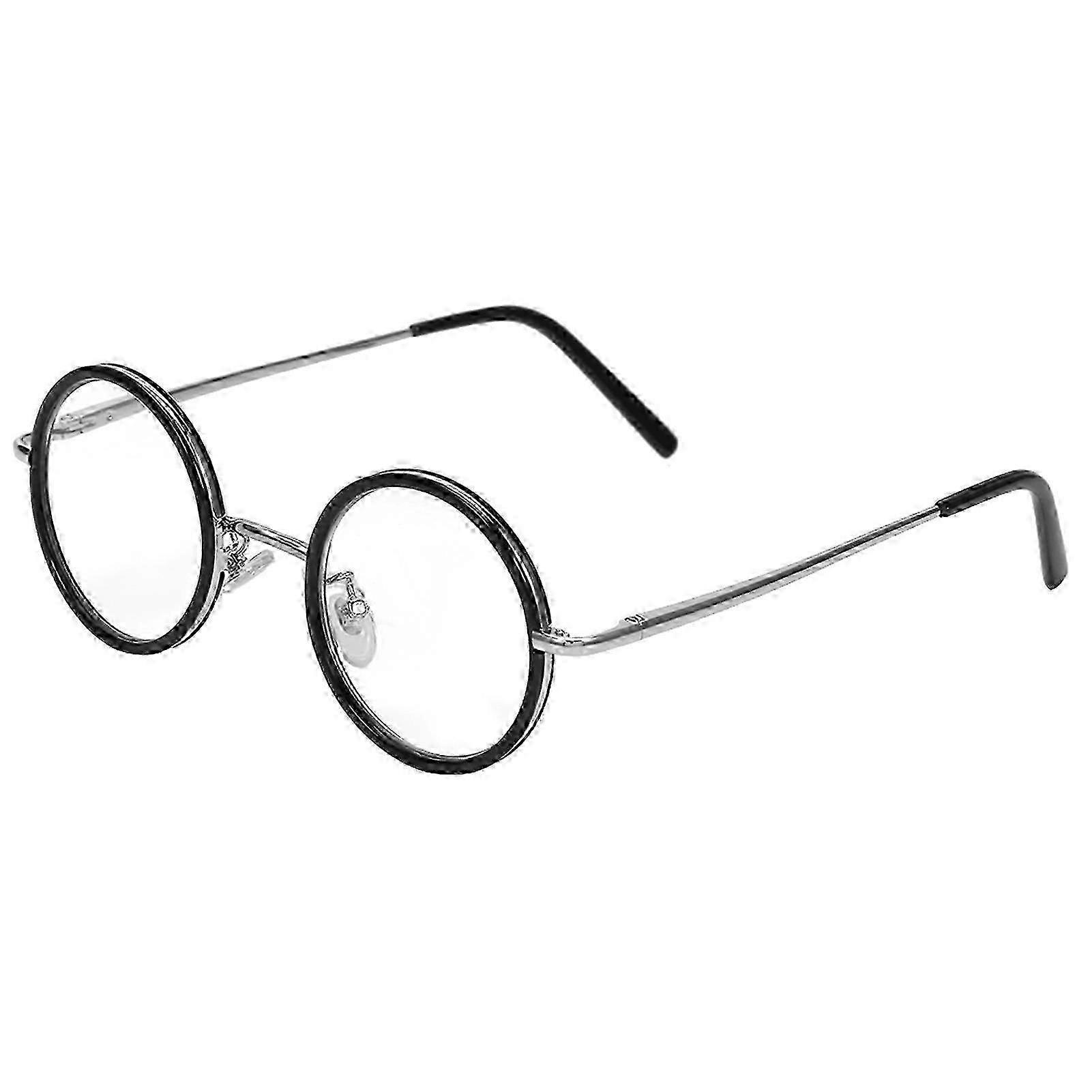 Retro Round Resin Lightweight Magnifying Presbyopic Reading Glasses Fatigue Relieve Strength3.0
