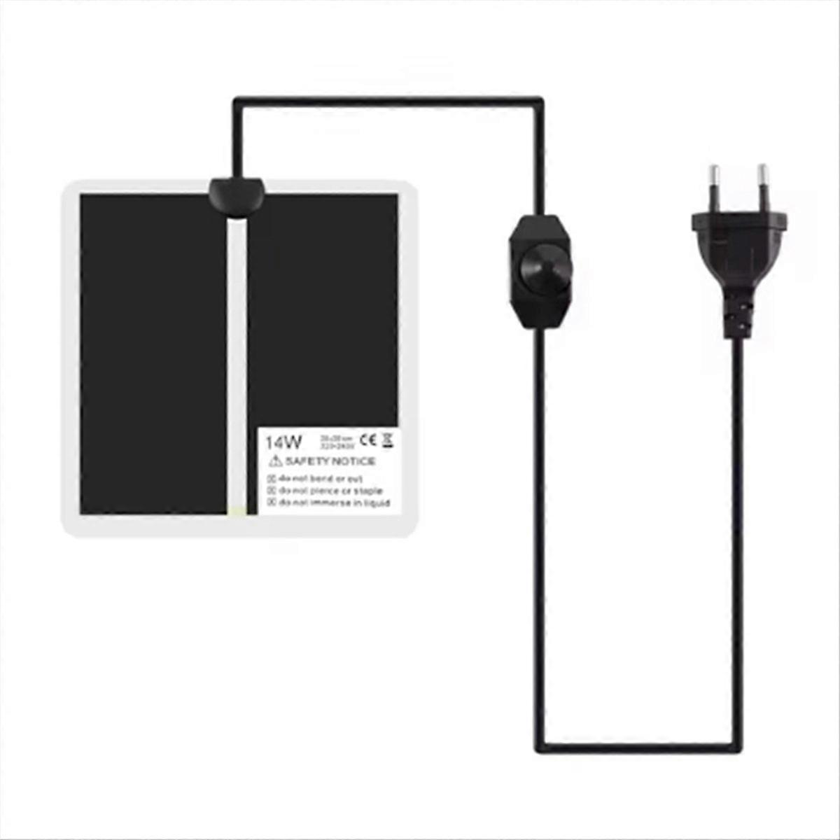 Adjustable Temperature Controller Mats Supplies EU Plug 14W