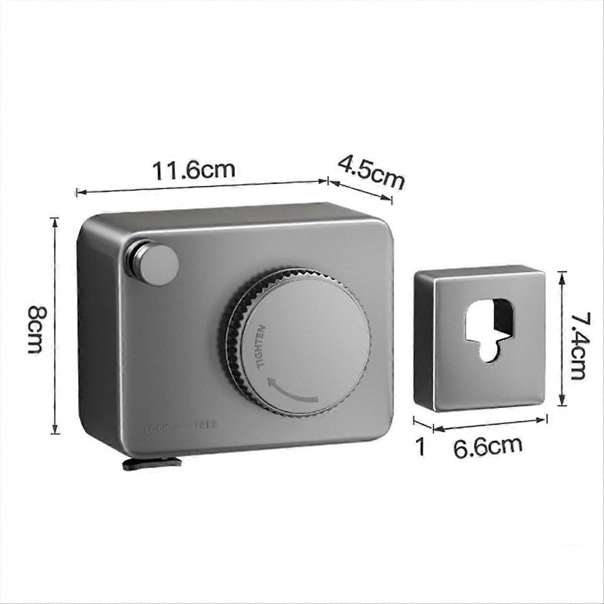 Wall-Mounted Retractable Clothesline Laundry Hanger ,Grey