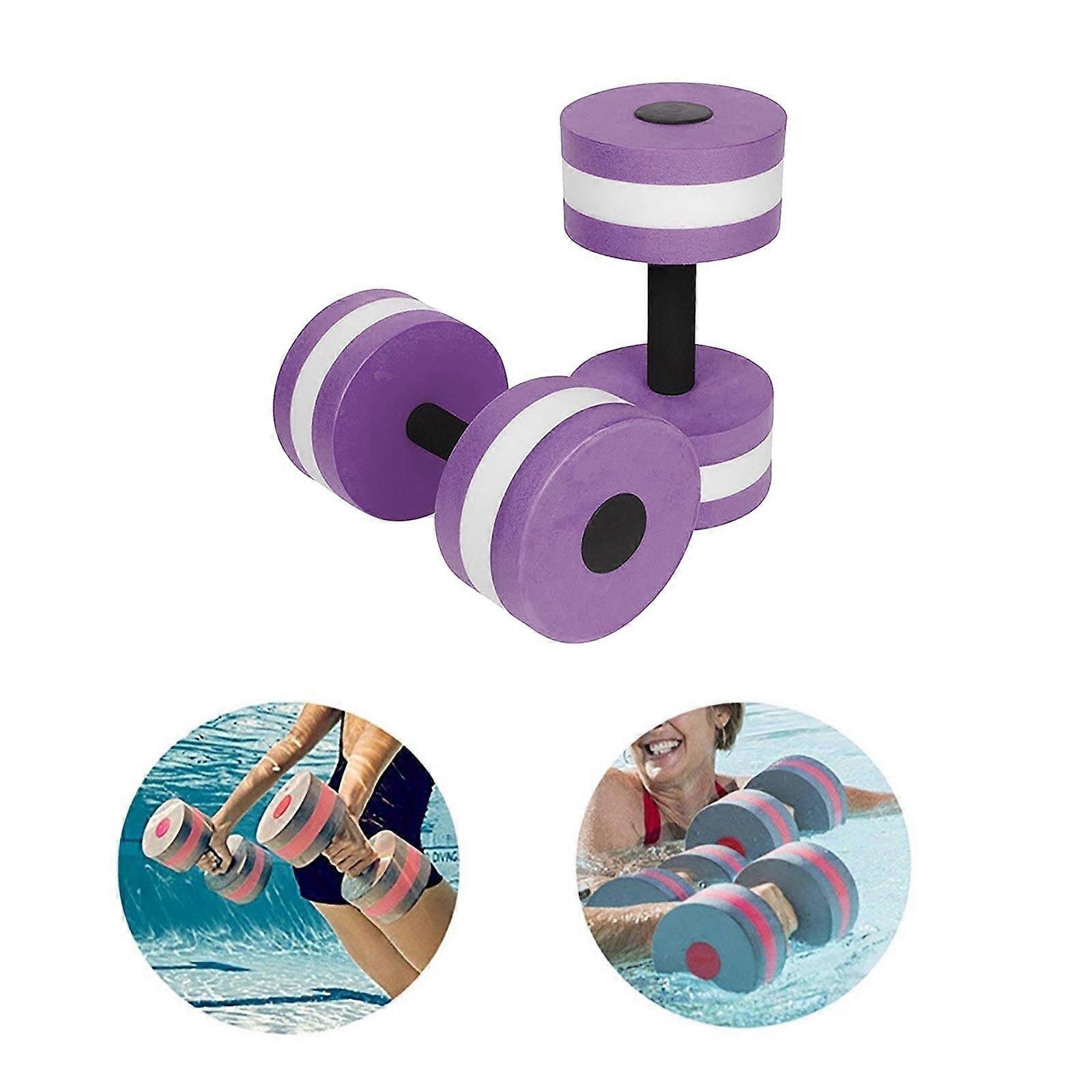 Jacenvly Christmas Centerpiece Table Decorations Clearance 1 Pair Aqua Fitness Barbells Foam Dumbbells Hand Bars Pool Resistance Exercise