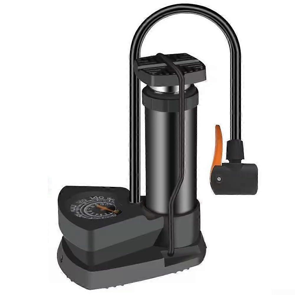 Portable Bike Pump With Pressure Gauge For Various Scenarios (C)