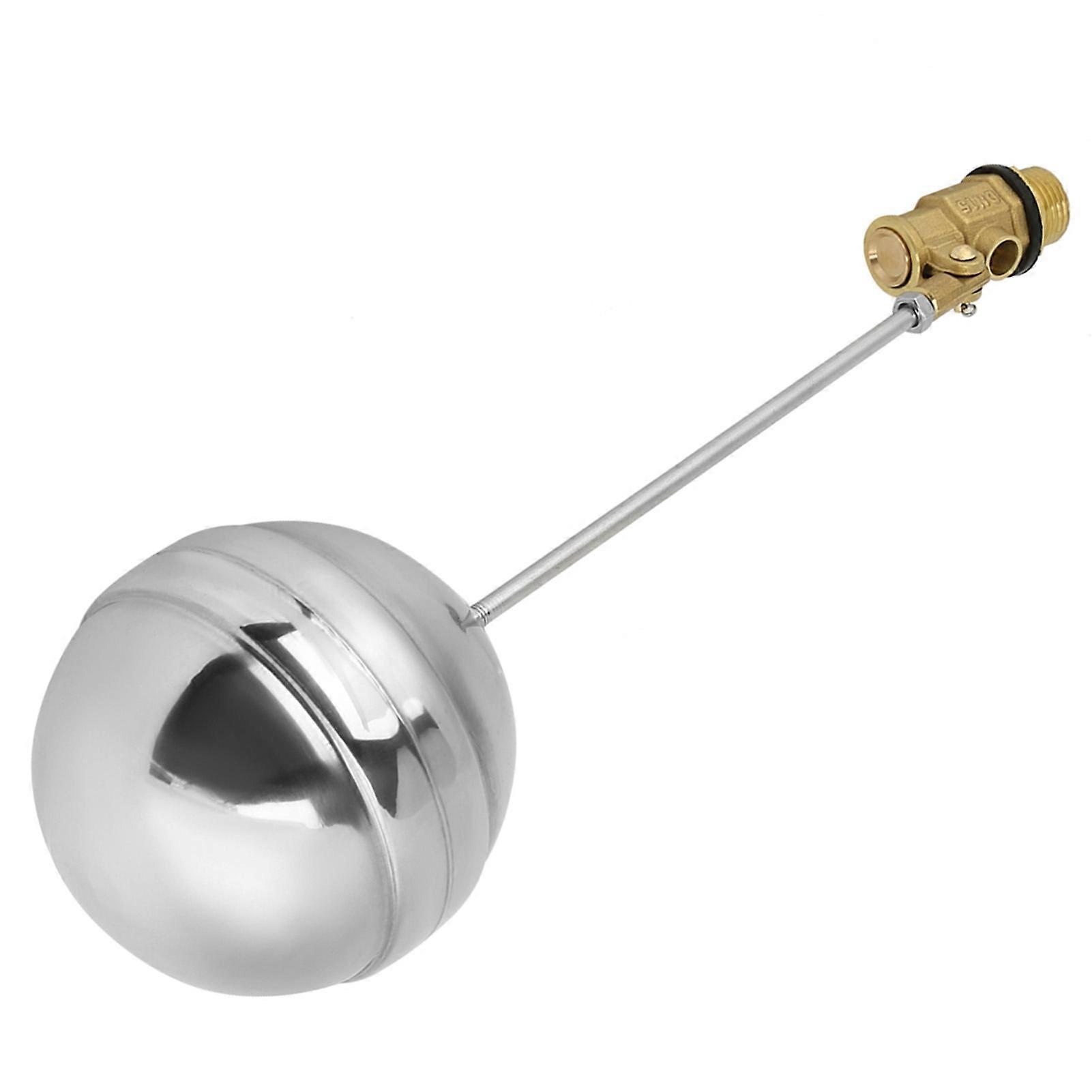 DN15 G1/2 Brass Male Thread Water Sensor Stainless Steel Float Ball Value