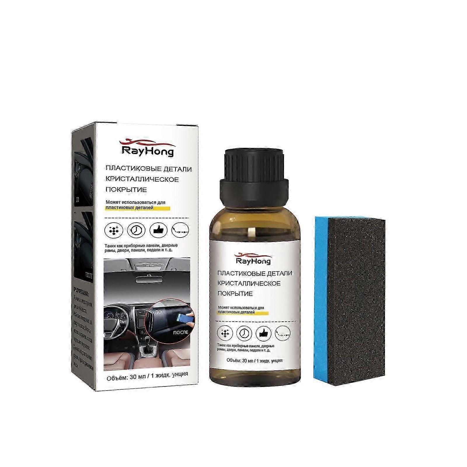 Automotive Interior Plastic Reconditioning Coating - Deep Cleaning