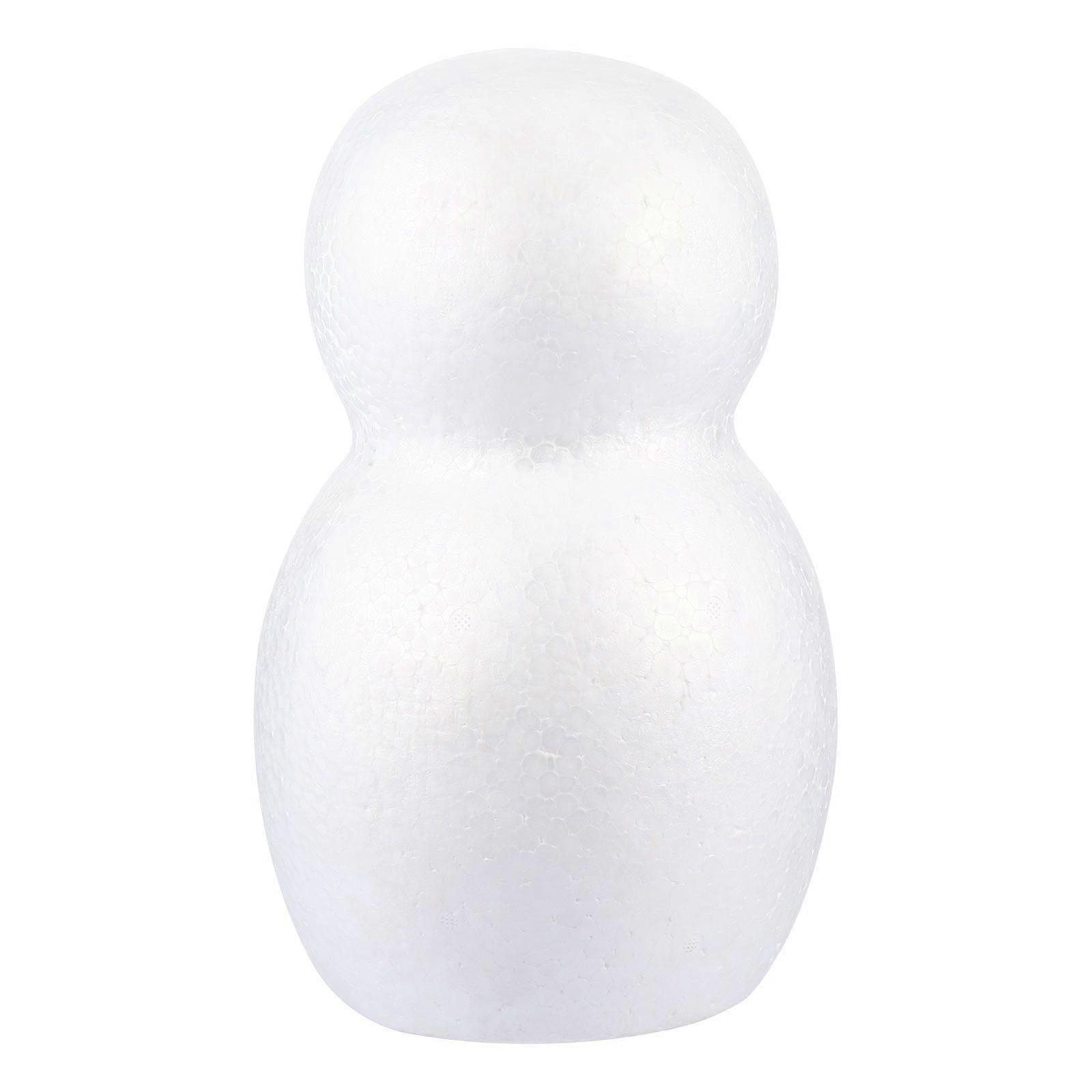 Polystyrene Snowman Craft DIY Kit Christmas Snowman for DIY Craft Making