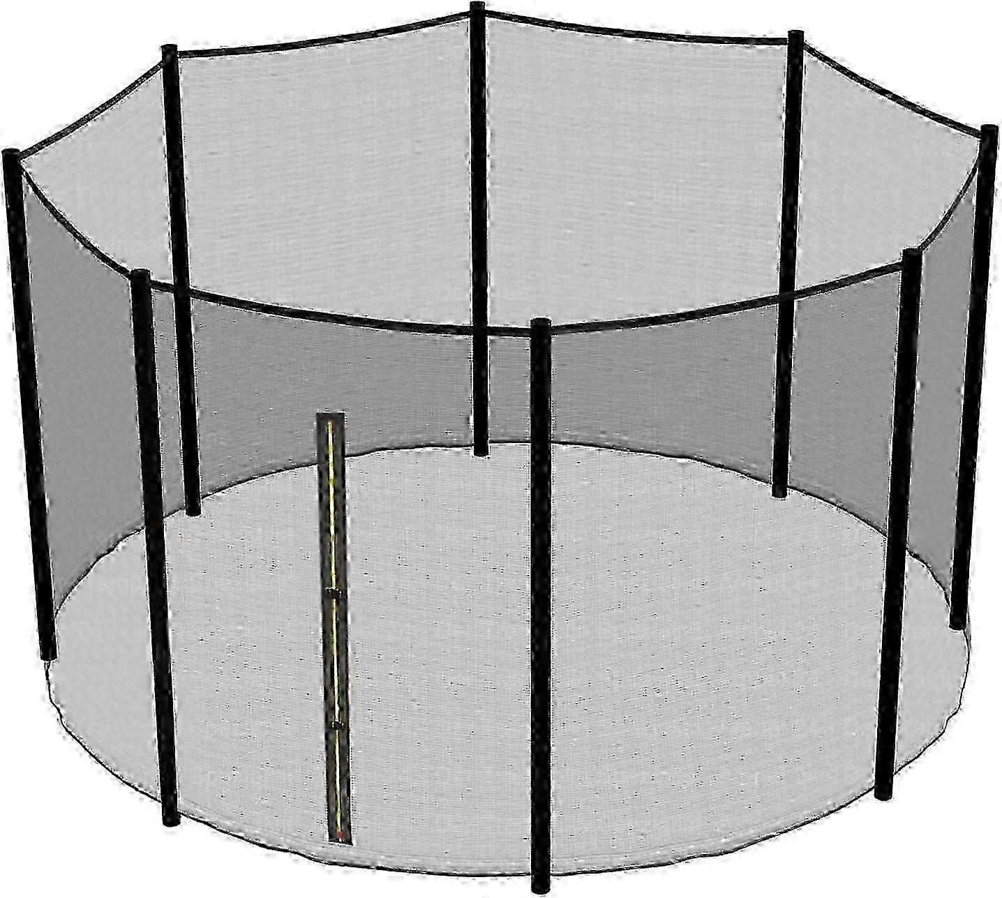 6ft 8ft 10ft 12ft 13ft 14ft Premium Replacement Safety Enclosure Net Netting (Net Only, Poles Not Included) | 4mmx4mm UV resistant