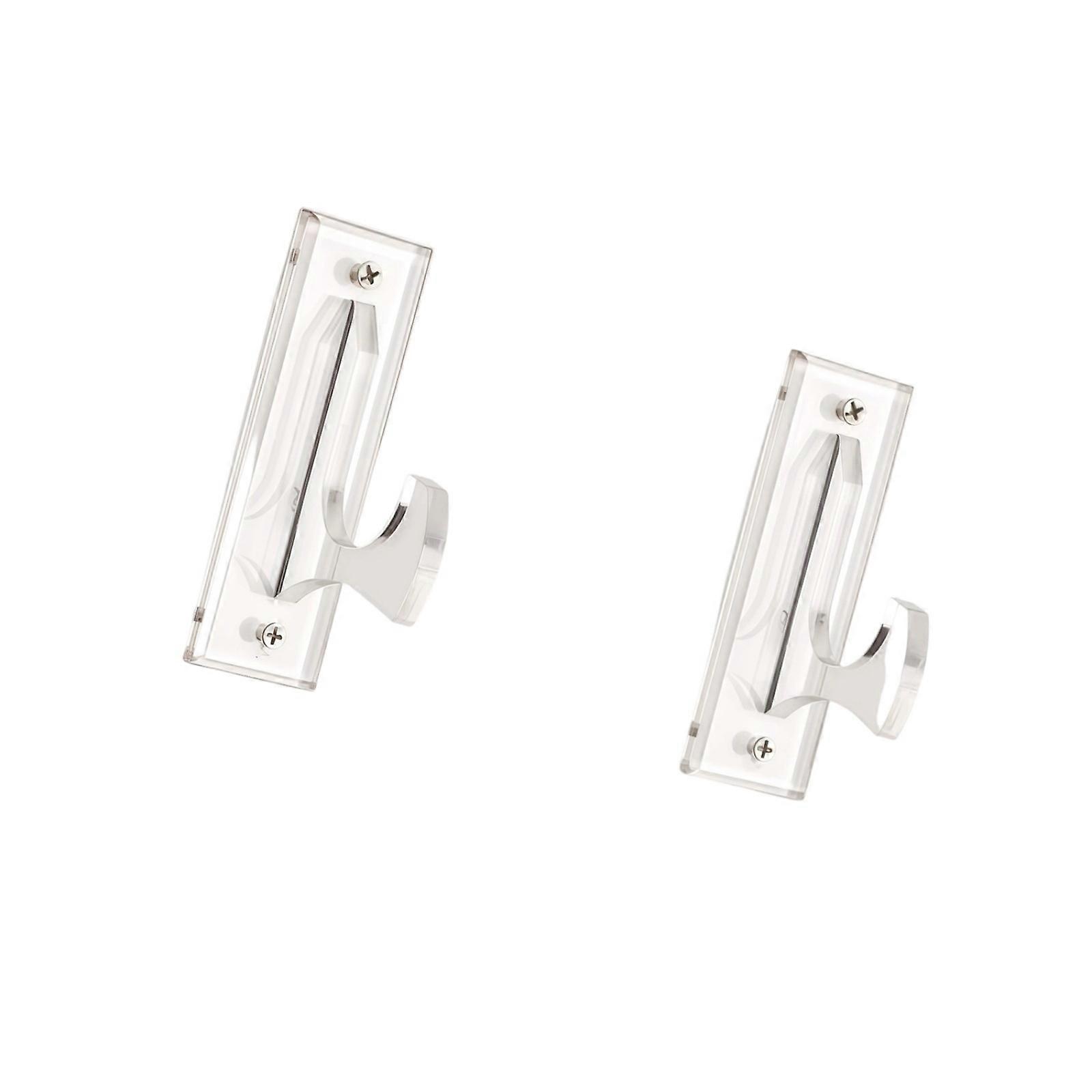 Stylish Clear Wall Mounted Display Rack Weapons Model Holder For Lightsabers Collections And Science Fiction Decors  Clear