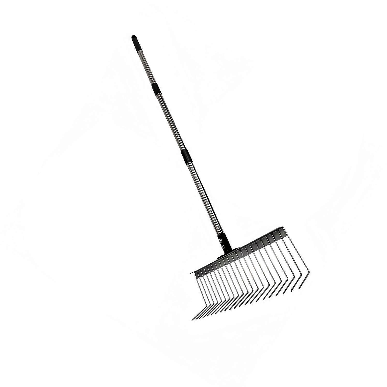 Rustproof Steel Rakes Easy Assembly Design For Quick Setups In Lawn Care Pet Waste Management Cleaning Tasks Tool Multicolor