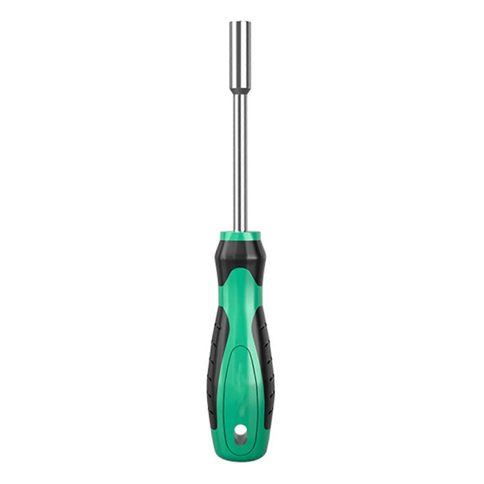 Extended Reach Screwdriver Bit Adapter High Performances Steel Construction Nut Driver for Various Socket Size Multicolor