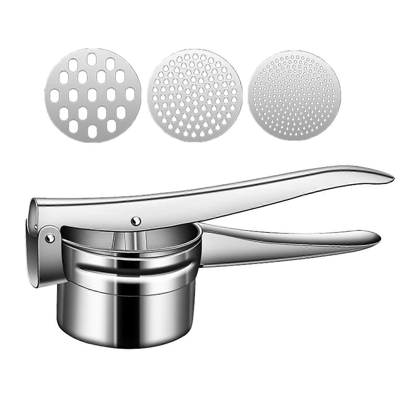 Portable Garlic Crusher Mincers Handheld Garlic Squeezer Metal Mincing Crushing Tool Kitchen Cooking Accessories Multicolor