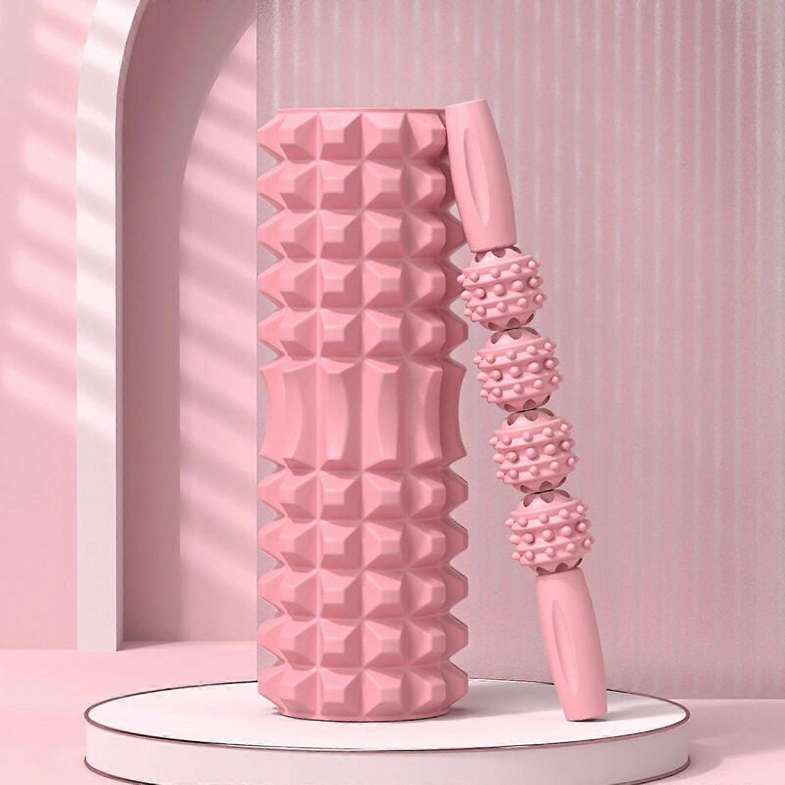 フォームローラー スパイククラブ マッサージローラー フォームローラー 脚 筋肉リラクゼーション 脚痩せ ヨガ器具 太もも