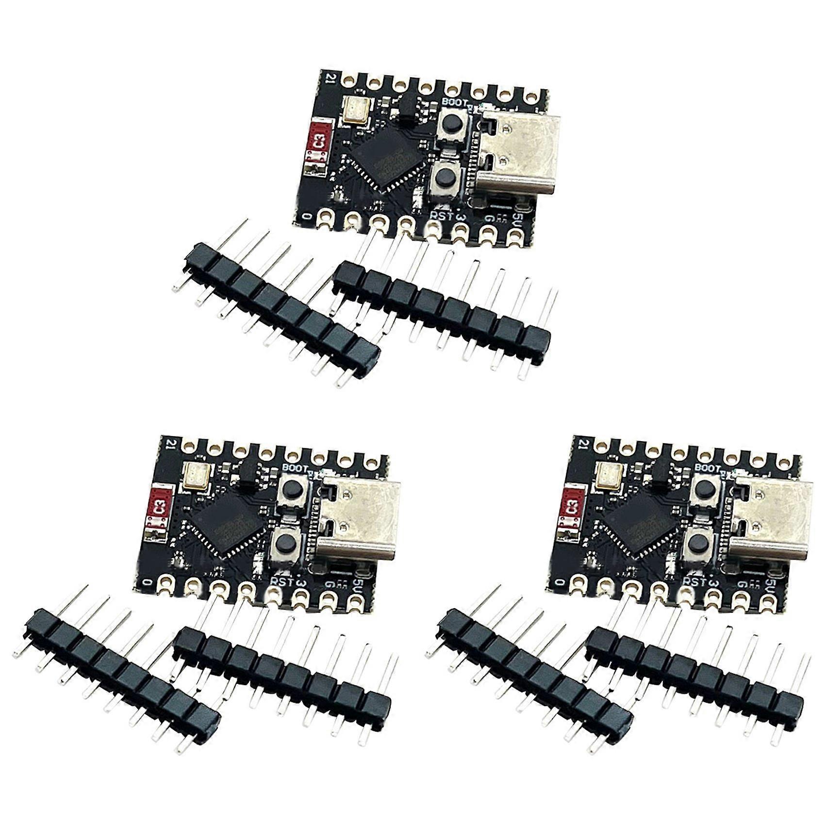 3X ESP32 C3 Development Board Modules Mini Wifi BT Bluetooth Module RISC-V 32-Bit Single-Core Processor