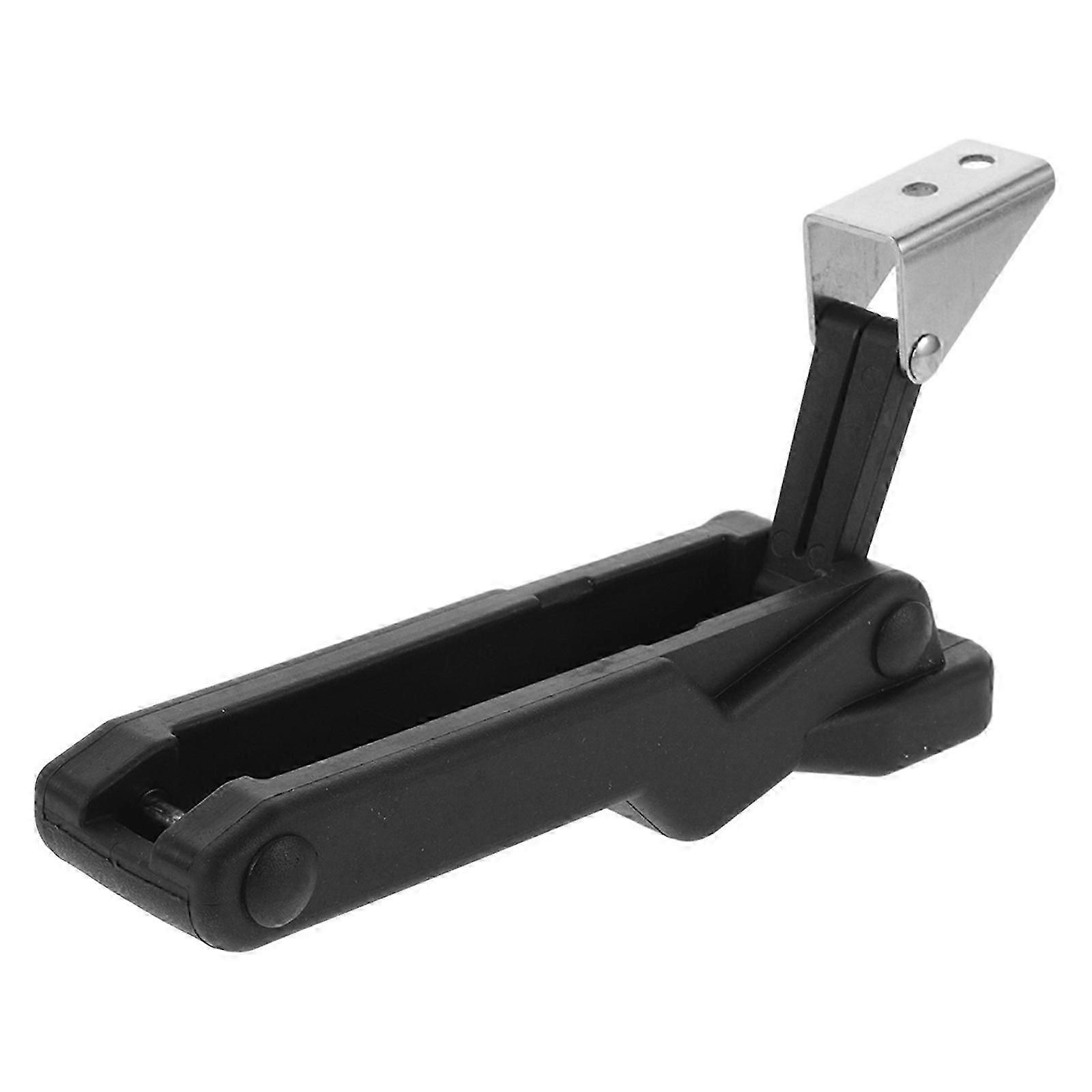 Rubber Draw Latch Flexible Black Soft Front Storage Rack Latch with Concealed Keeper for Cooler Cargo Box