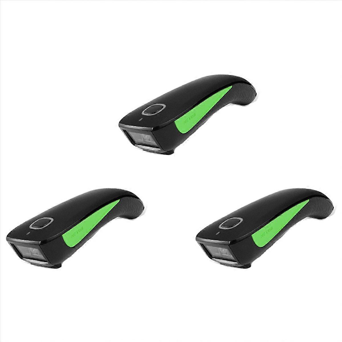 3X C740 Bluetooth Wireless 1D Barcode Scanner Pocket QR Bar Code Reader CODE128 for Tobacco Garment 