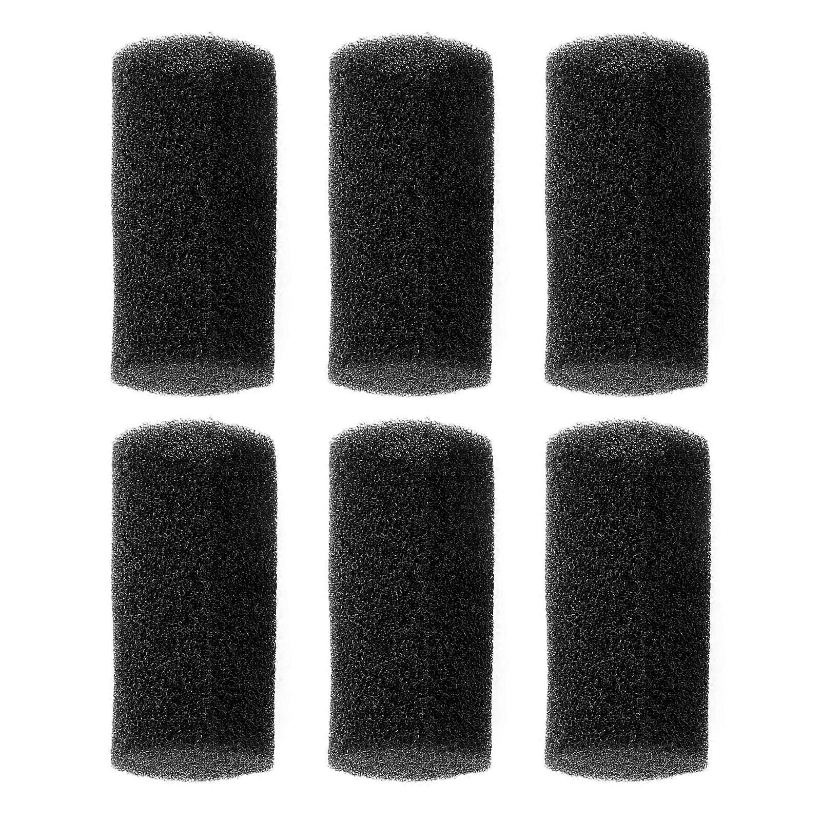 6 PCS Fish Tank Pre-Filter Sponge Roll Replacement Filters for Aquarium (22mm)
