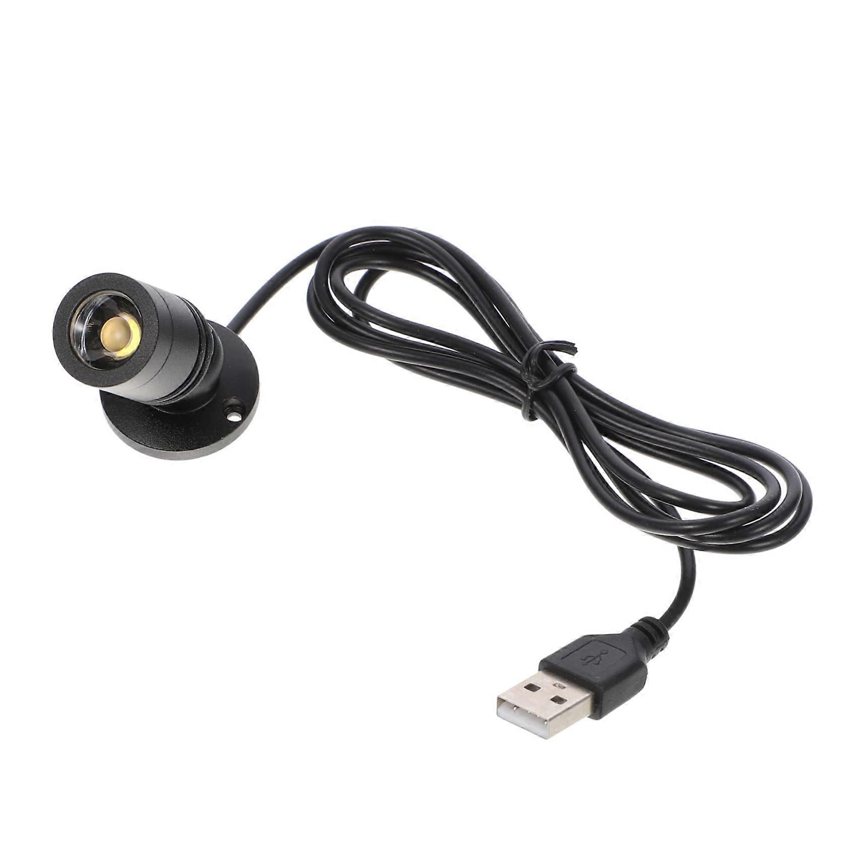 Jewelry Display Light USB Rechargeable LED Spotlight for Showcase with Bright Adjustable Illumination