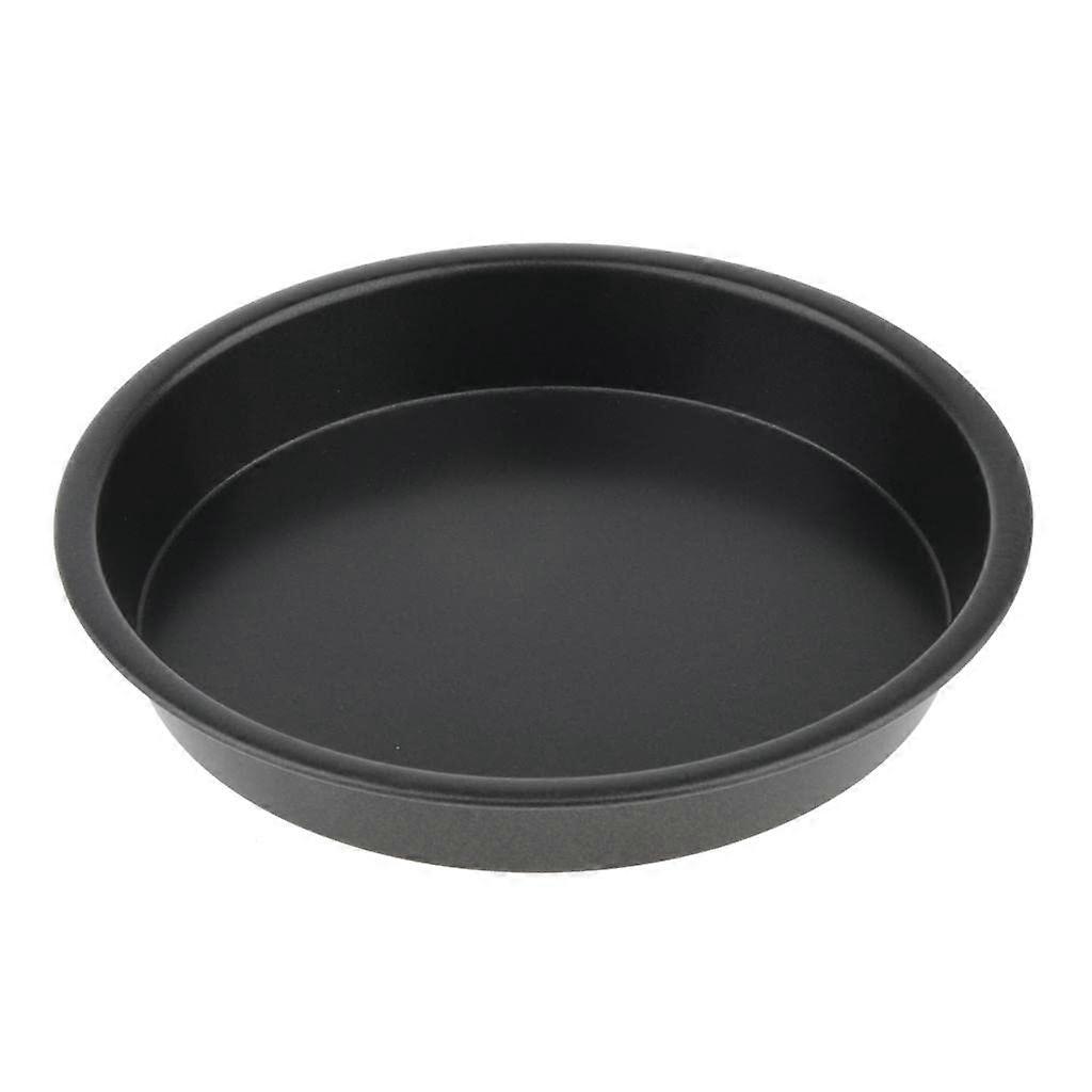 Round Baking Tray 6in Nonstick Black, Oven Bakeware for Kitchen and Home Cooking
