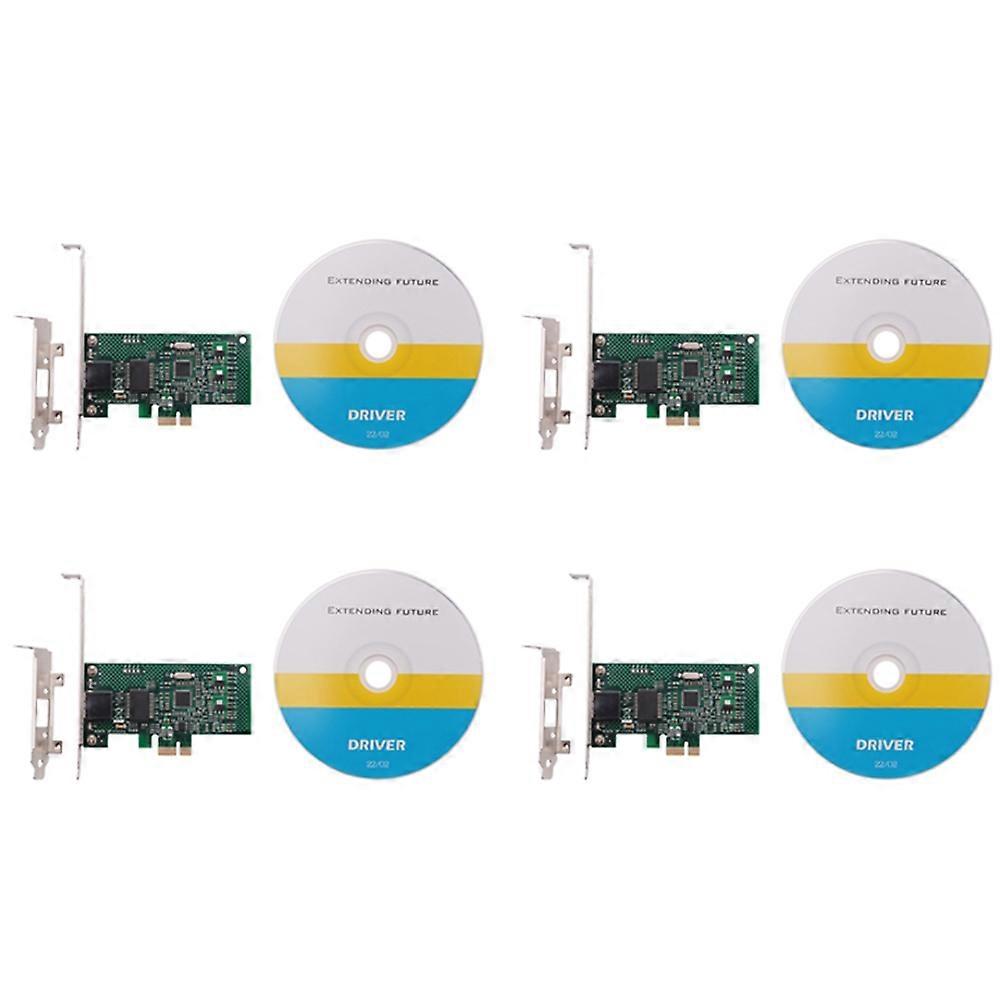 4X PCI-E Gigabit Network Adapter Desktop 82574L Chipset NIC