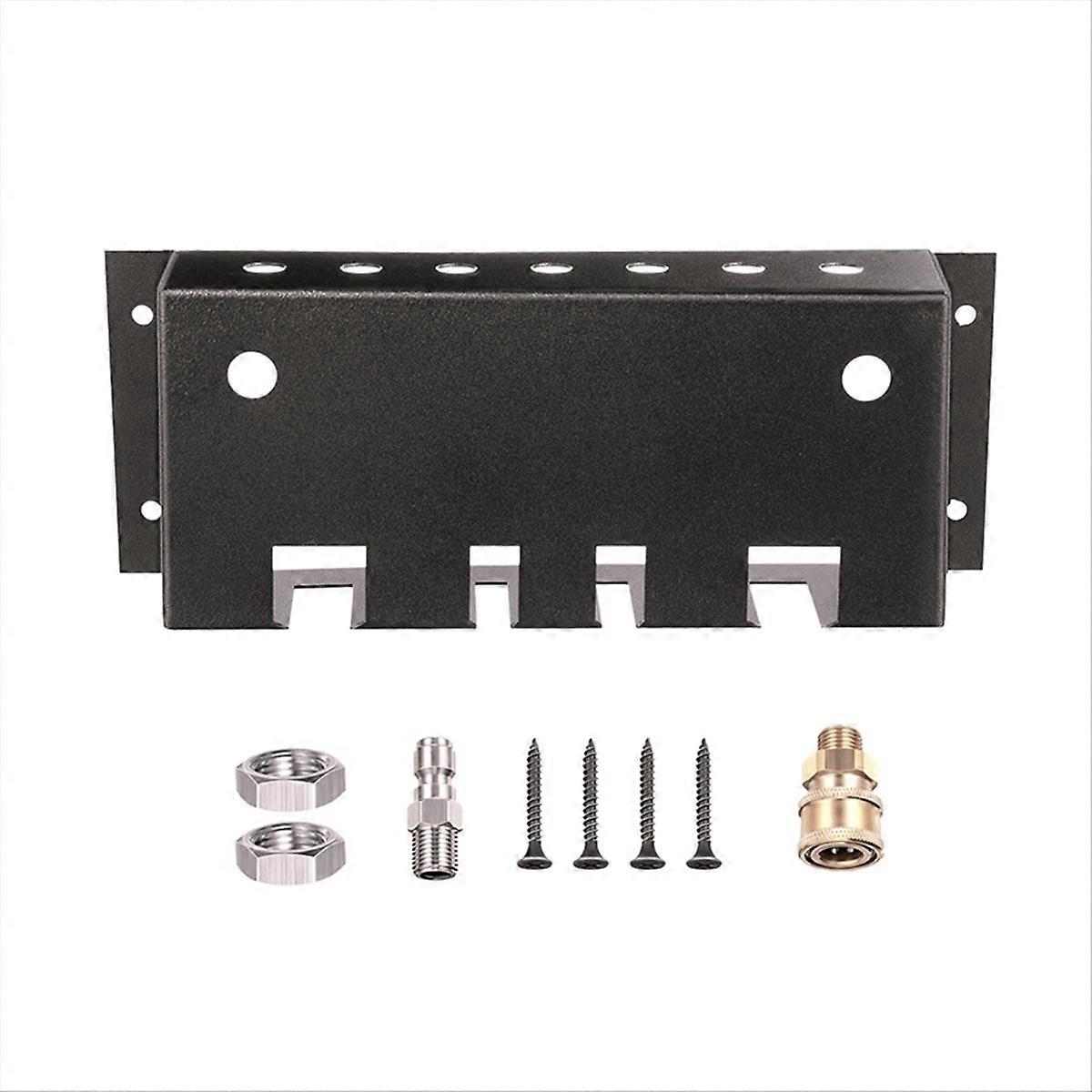 Pressure Washer tool Holder, 7 Holes Storage Rack Wall Mounted