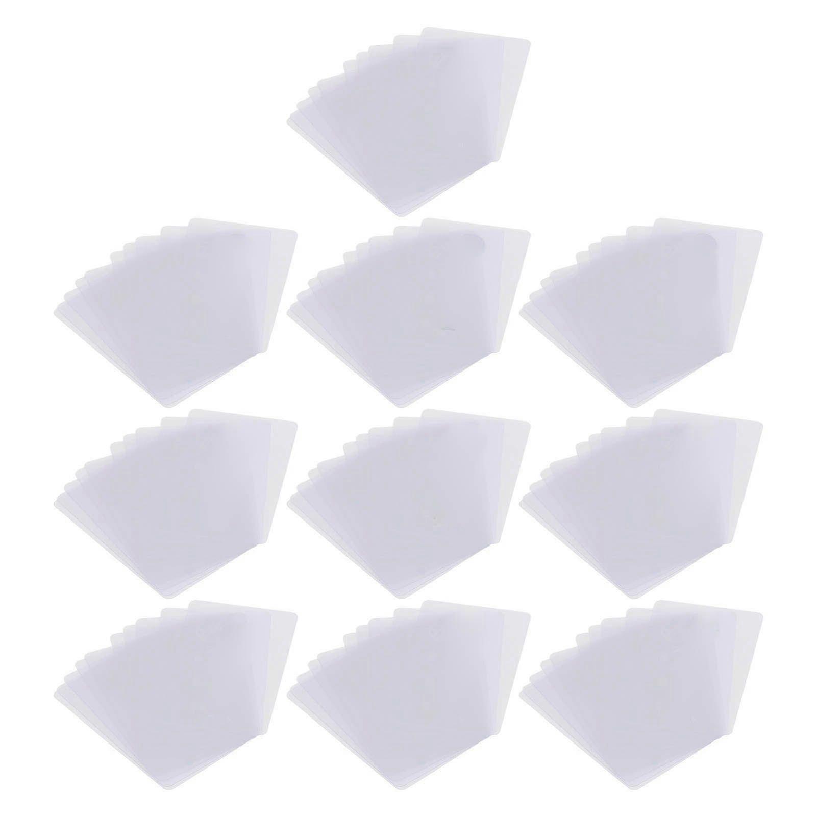 100 Pieces Disposable Plastic Opening Card, Universal LCD Screen Disassembly Tool, Curved Screen Opener