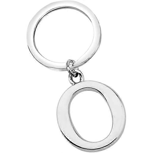 Keychain Letter - Initial Letter Keychain Charm Letter O