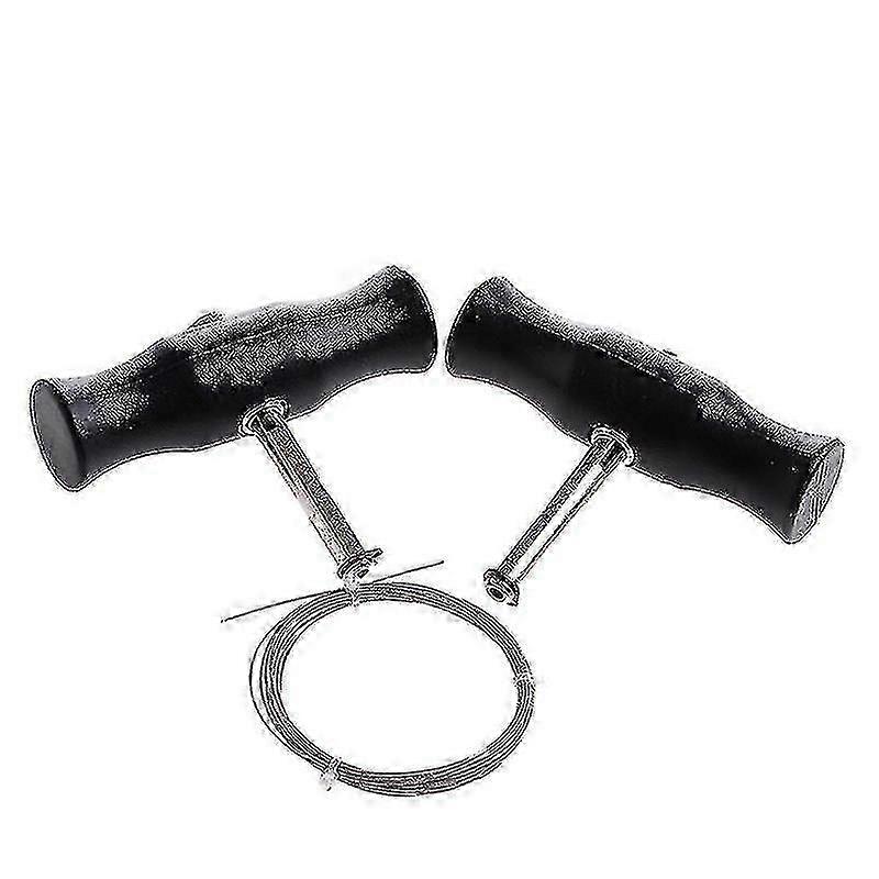Car Windshield Removal Tool  Windscreen Window Glass Cutting  Wire + Handles Kit