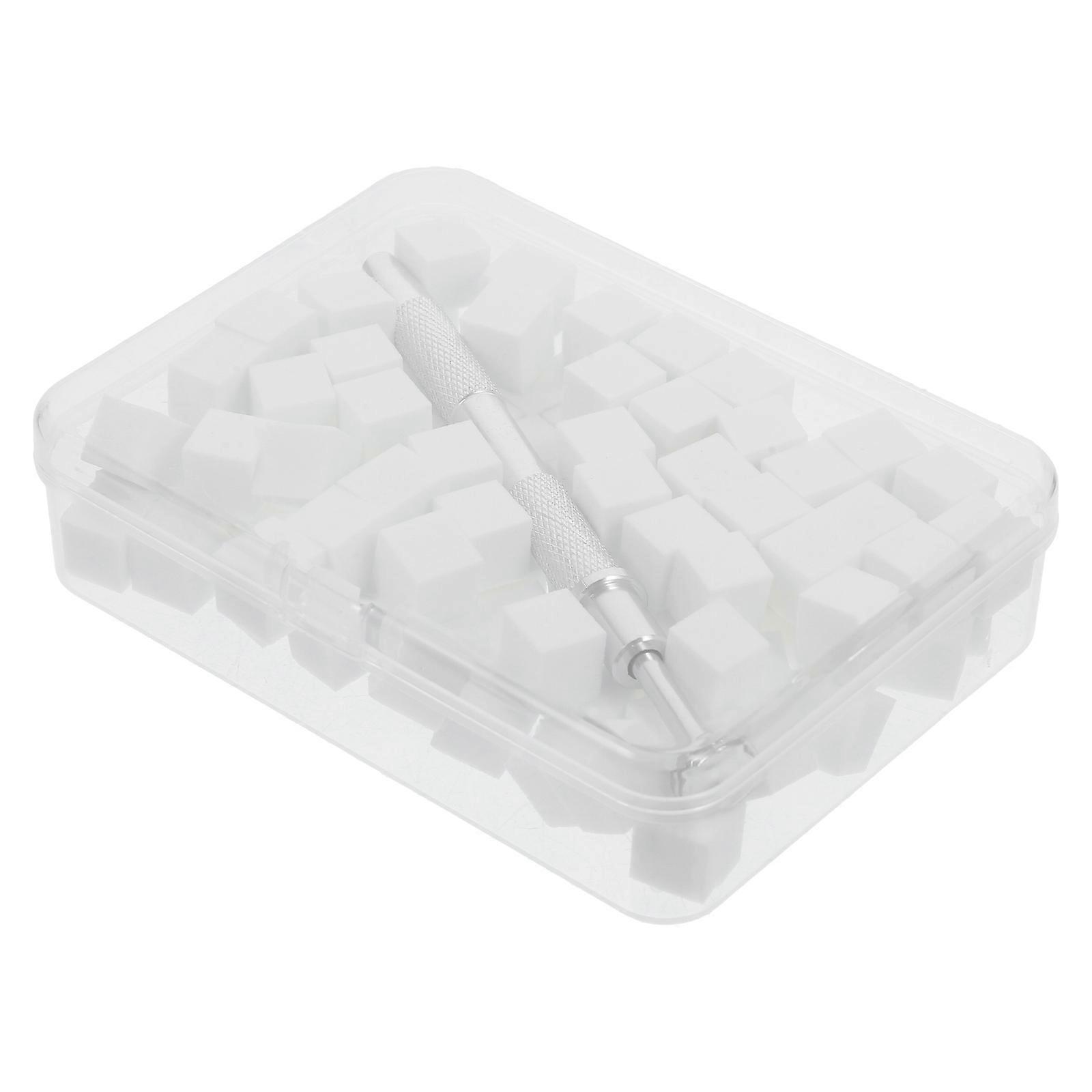 Nail Sponge Metal Grabber for Gradient Design 1Set Professional Nail Tools