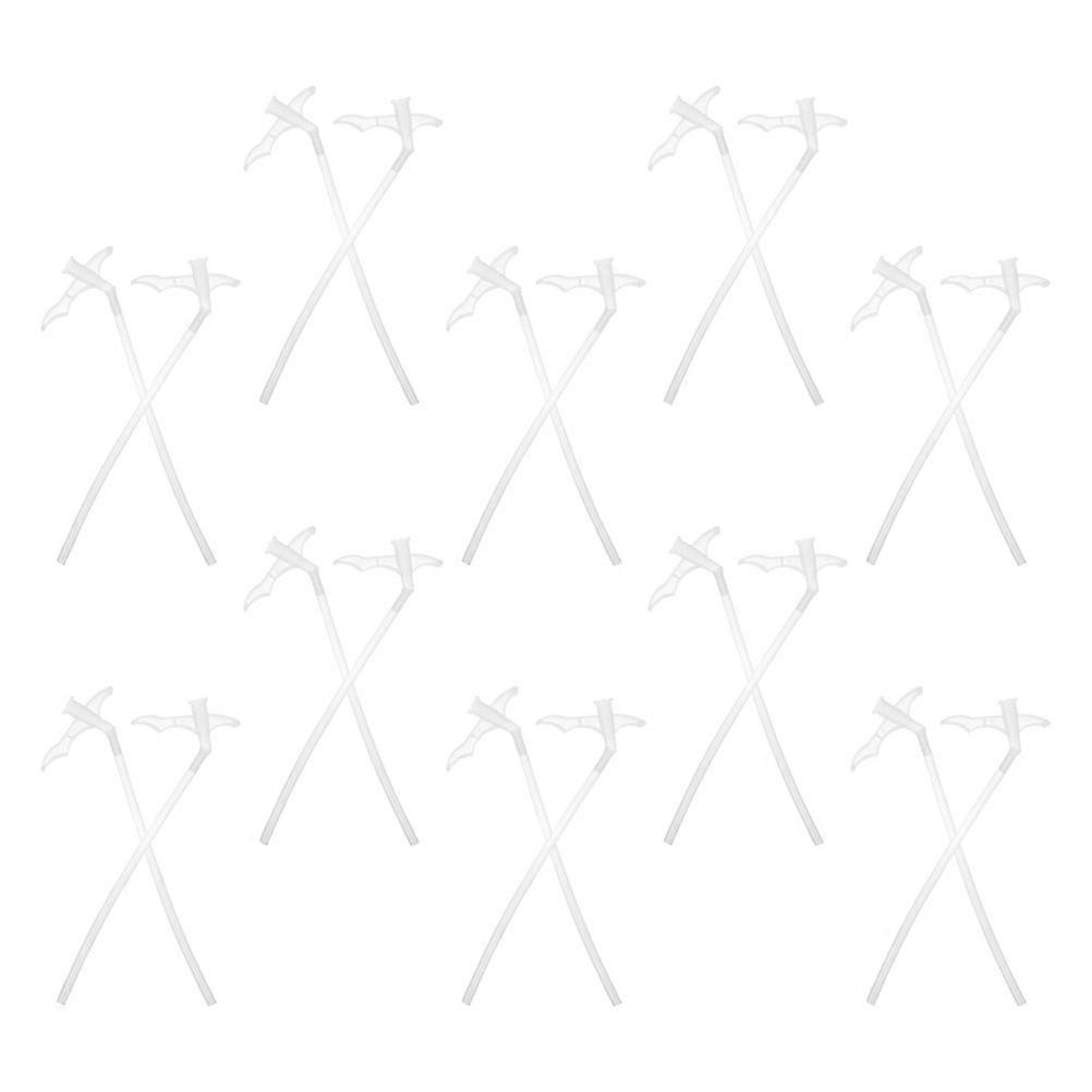 Foam Hose Applicator Plastic Tubes for Home Gap Filling 20Pcs Single-Use Caulking Tips