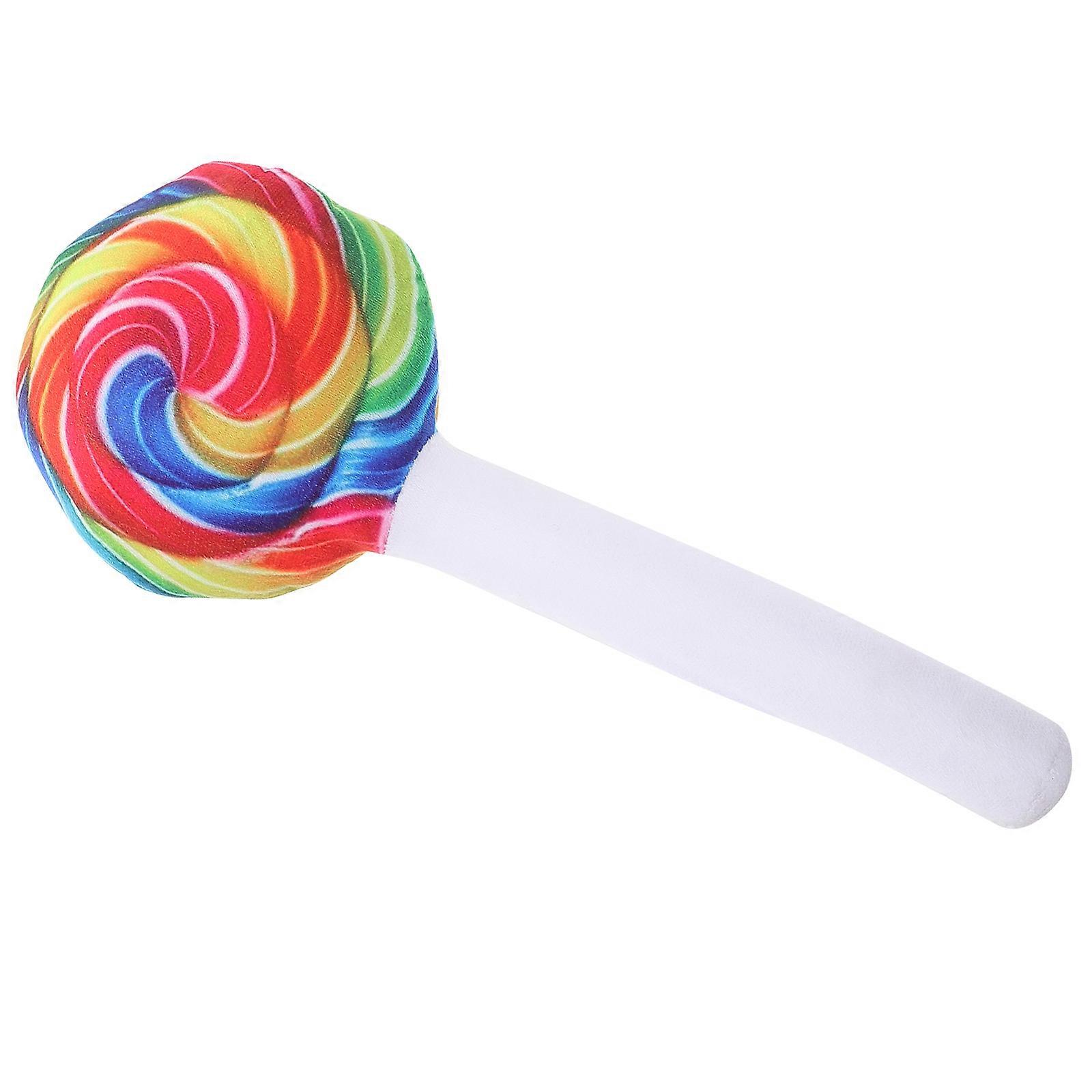 Lollipop Candy Shape Pillow for Cat Use Plush Material