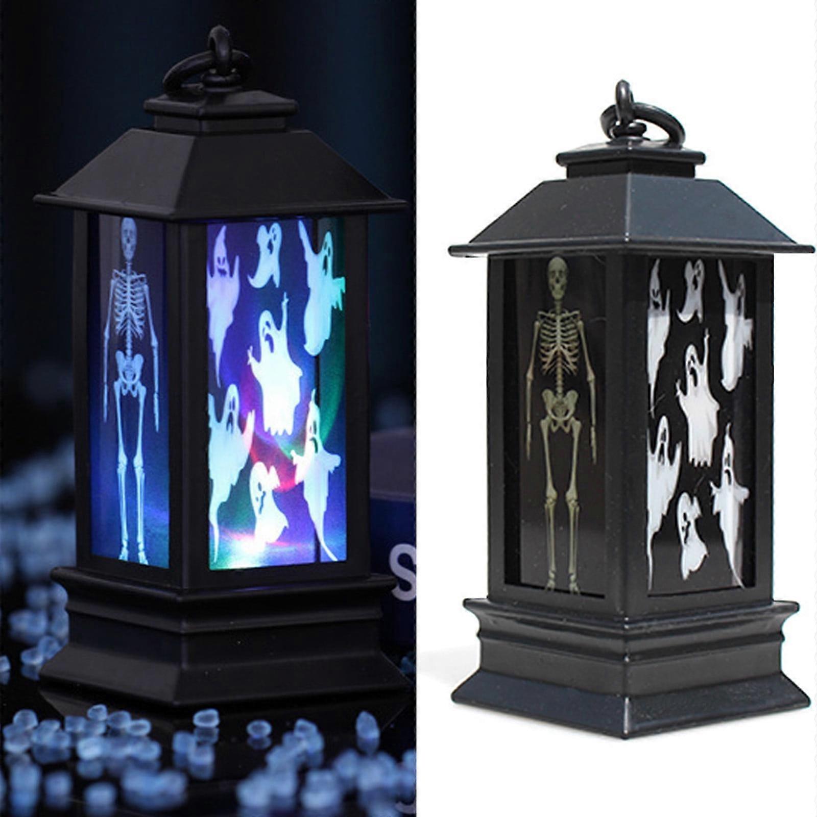 Halloween Decoration Big Ghost Ghost Festival Printing LED Light String Ghost