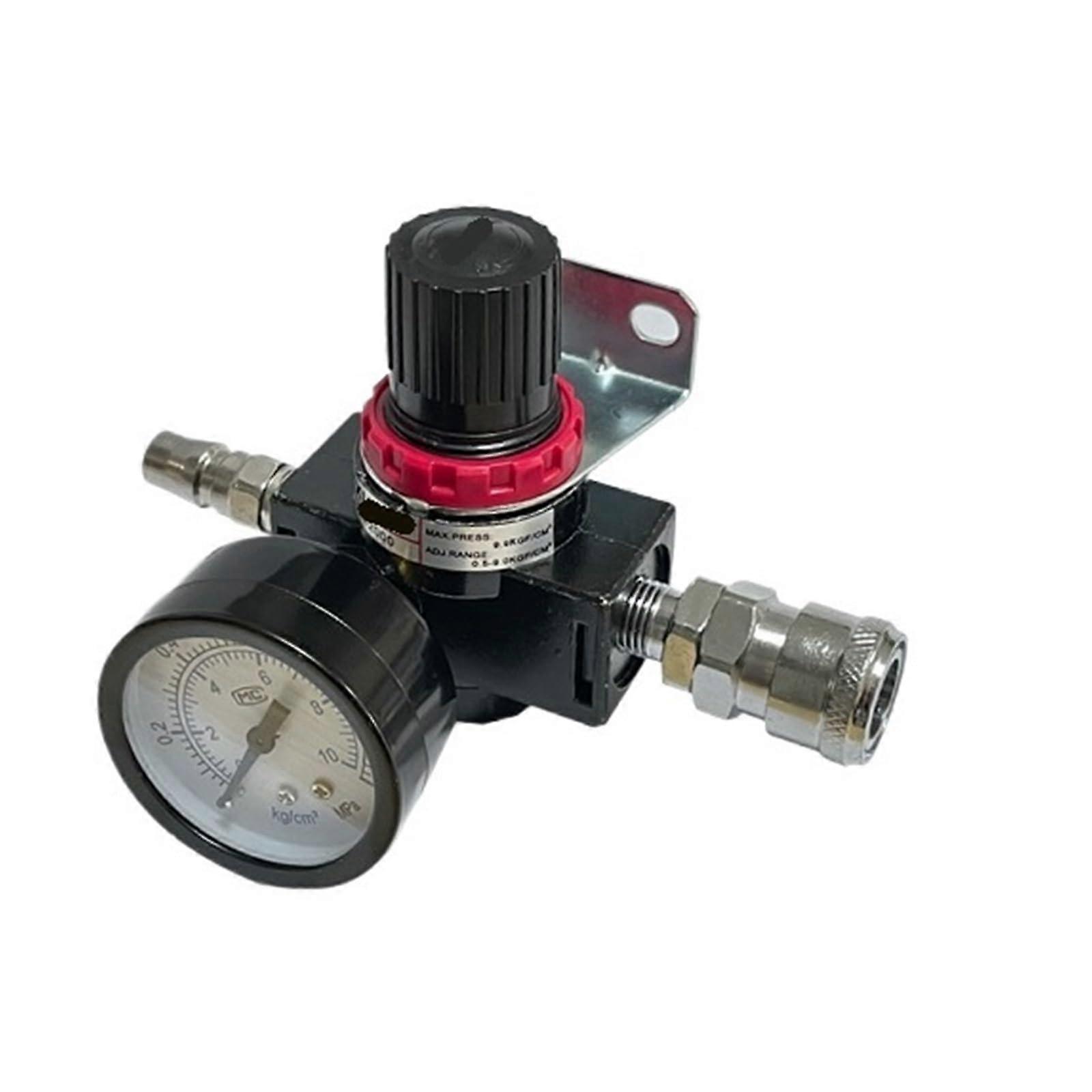 Pneumatic Valve Pressure Regulator 1/4" BR2000 Air Pump Regulator SM20PM20 Adjustable Pressure Control Device