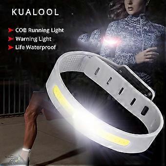 GHYJPAJK Witte wandellamp, handlamp voor 's nachts, buitenlamp, USB oplaadbare nachtlamp voor hardlopen