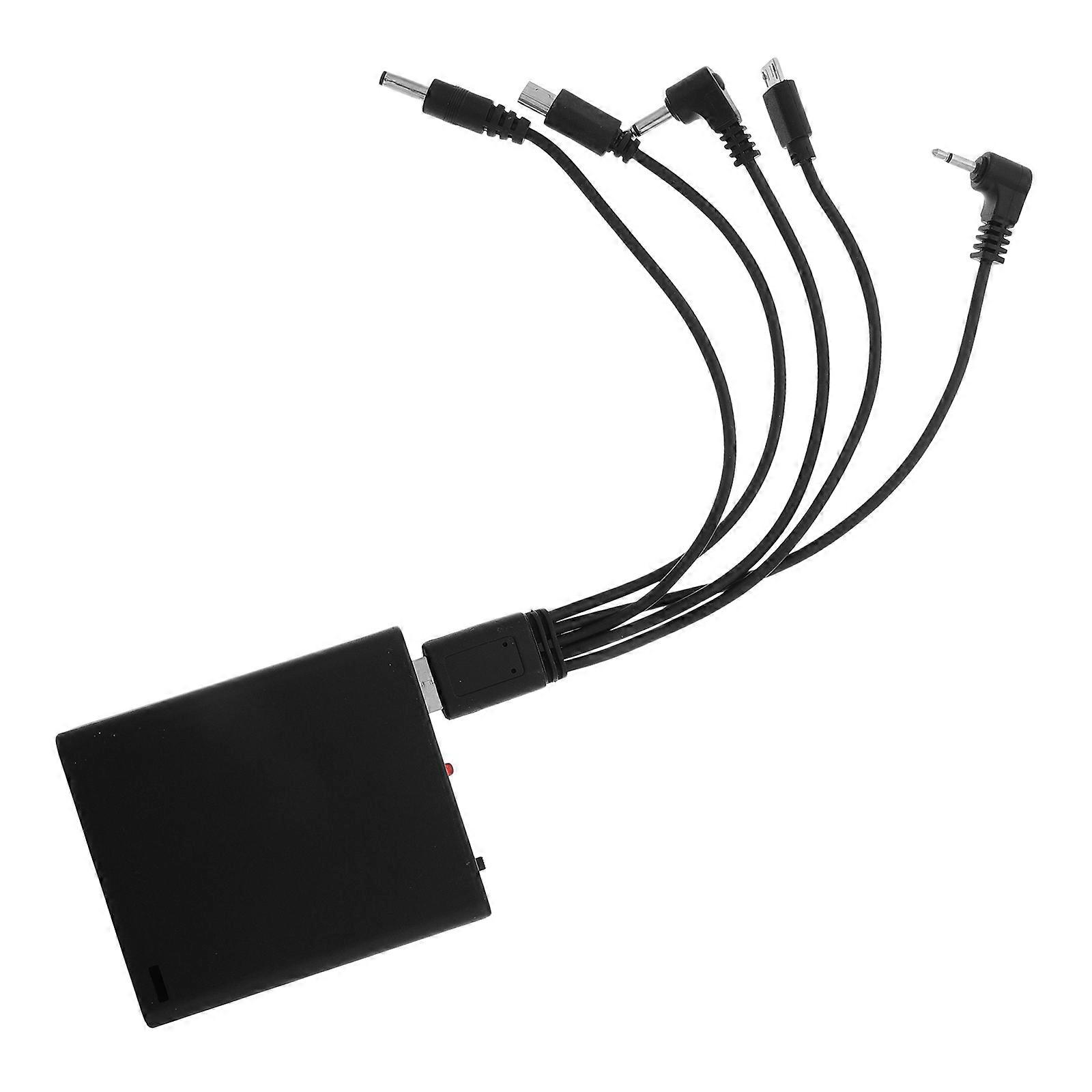 Emergency Battery Pack Safe Backup with Multi-Jack 5Pcs