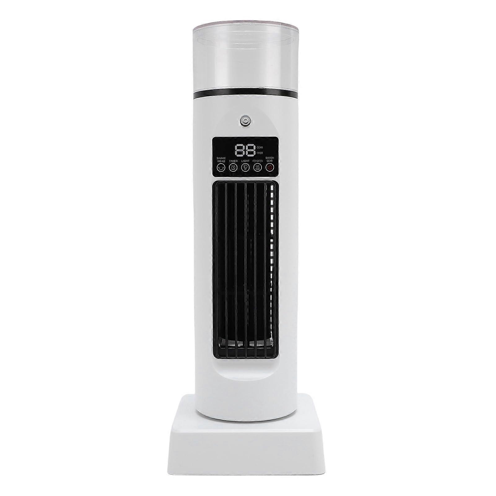 Portable Air Conditioner Fan with 6Speed Cooling, USB Powered Quiet Tower Fan with Timer and Light