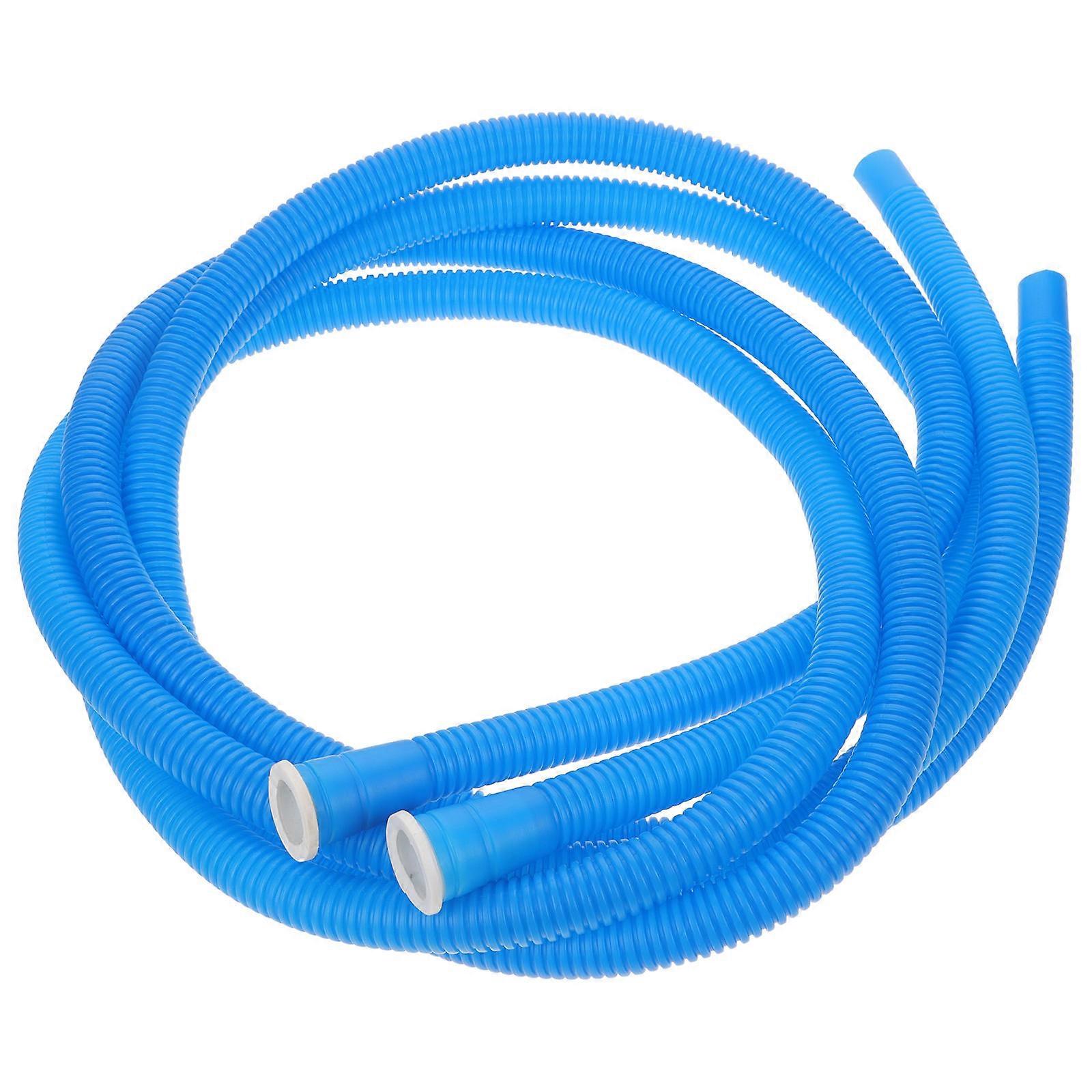 Durable Blue PE Washing Machine Inlet Hose Kit for Automatic Washers Flexible Easy Installation 2pcs