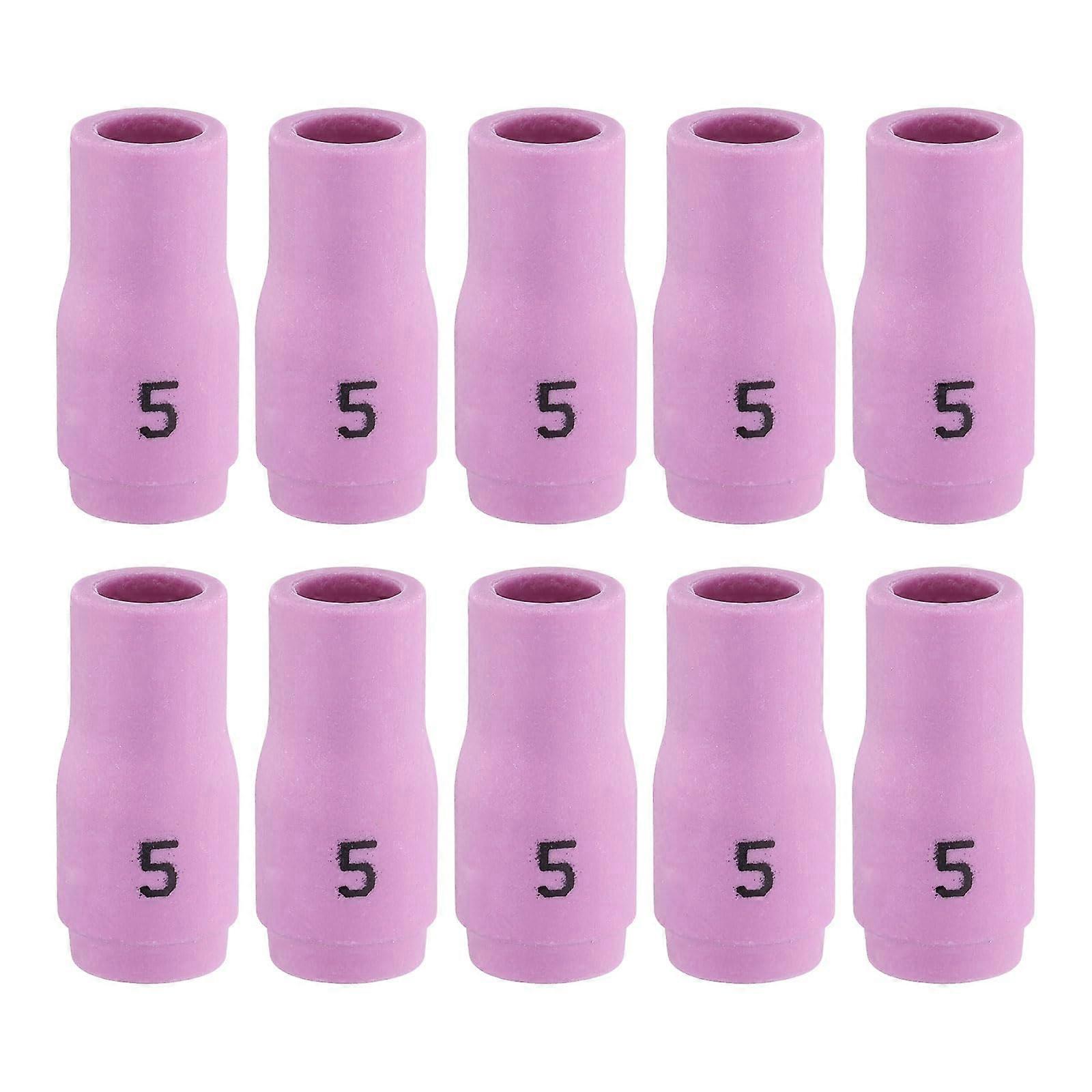 10pcs TIG Welding Torch Ceramic Nozzle Cup 5# 13N09 for WP9/20/25 Precision Arc Control