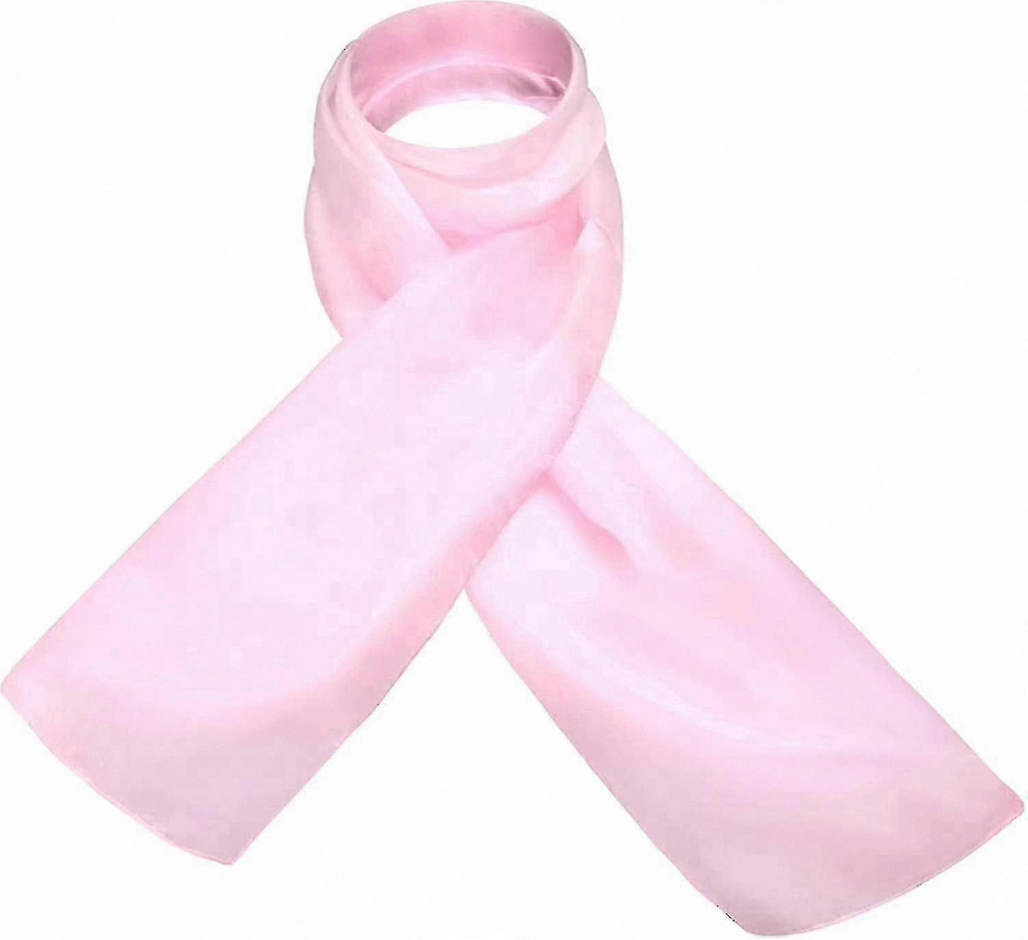 Lightweight Natural Silk Scarf Soft Fine Pure Solid Color Wrap Accessory