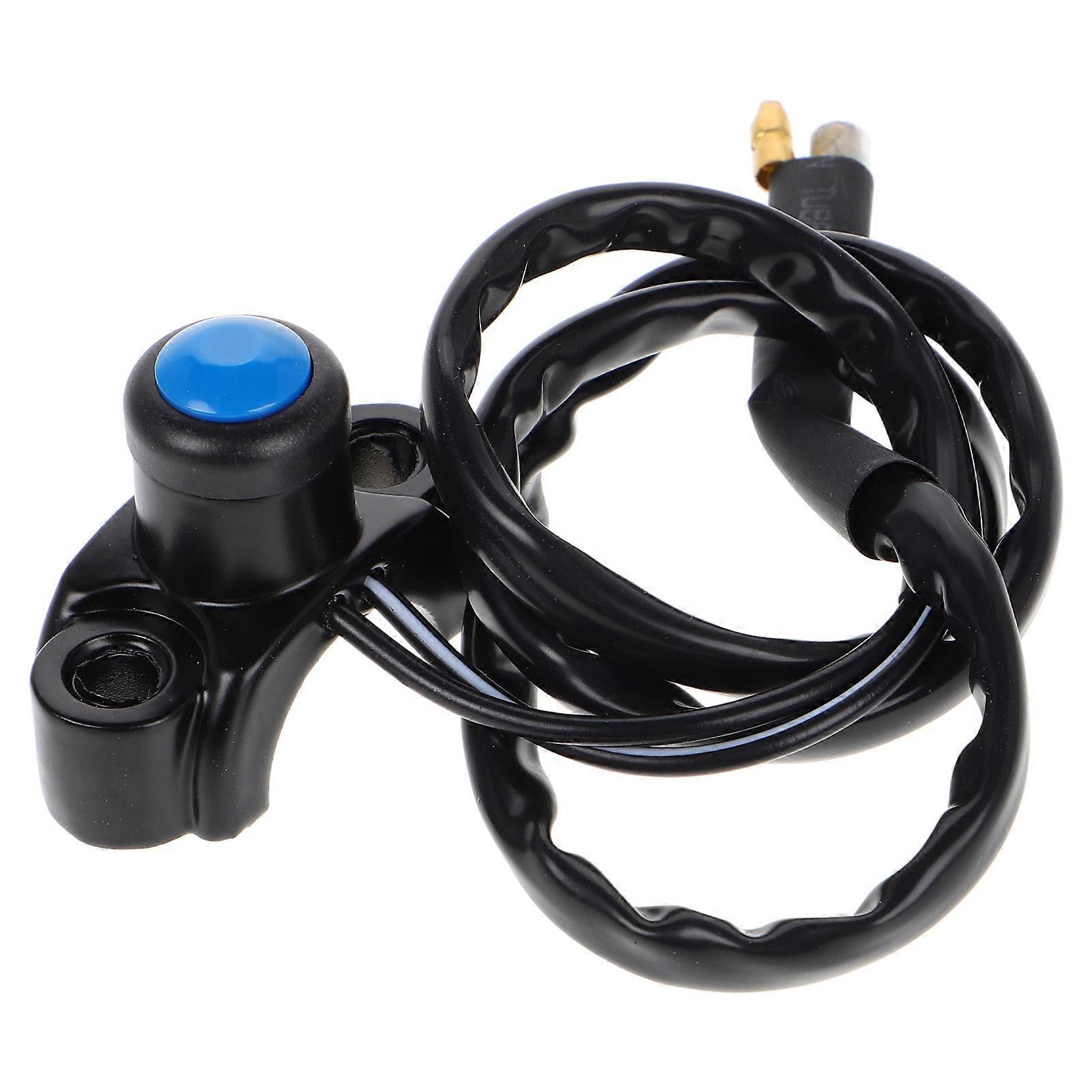 Universal Engine Control Switch Handlebar Start Stops Button for Motorcycle