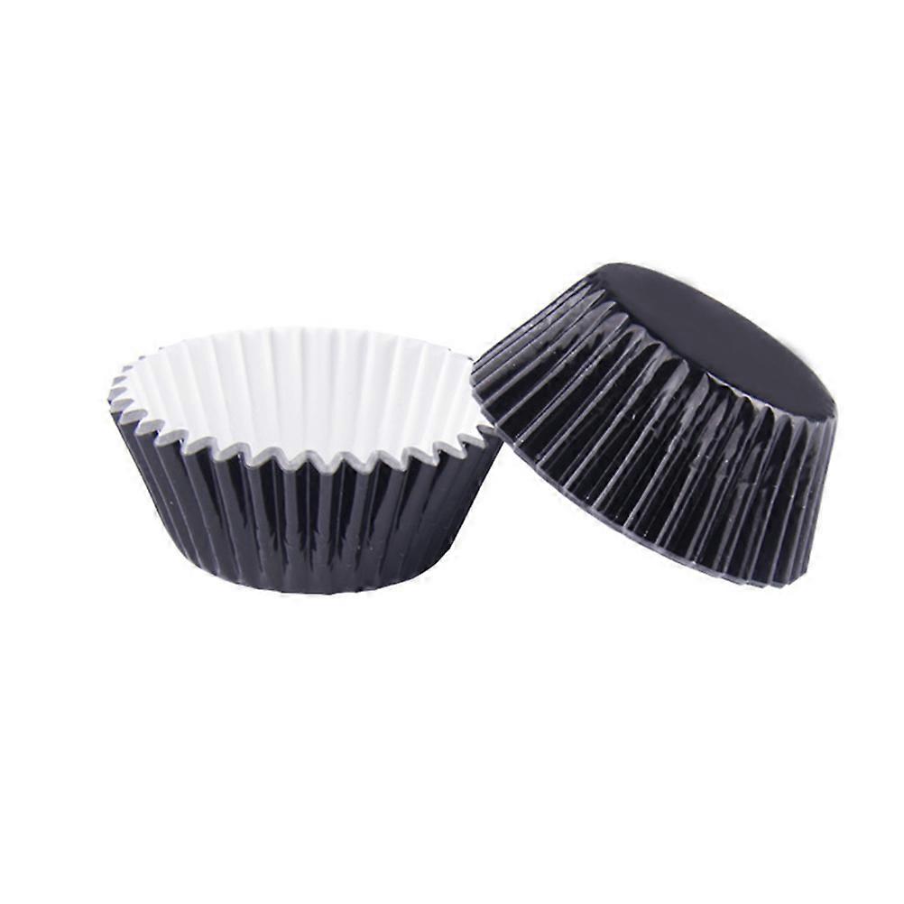 Muffins Liners Cake Liners Baking Accessory Event Organizers Square Base Black 2 Pack