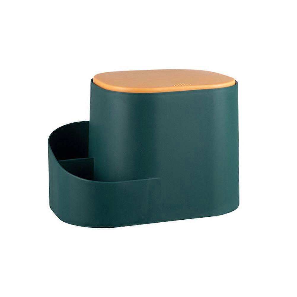 Plastic Desktop Trash Can for Storing Office Waste 1Pcs