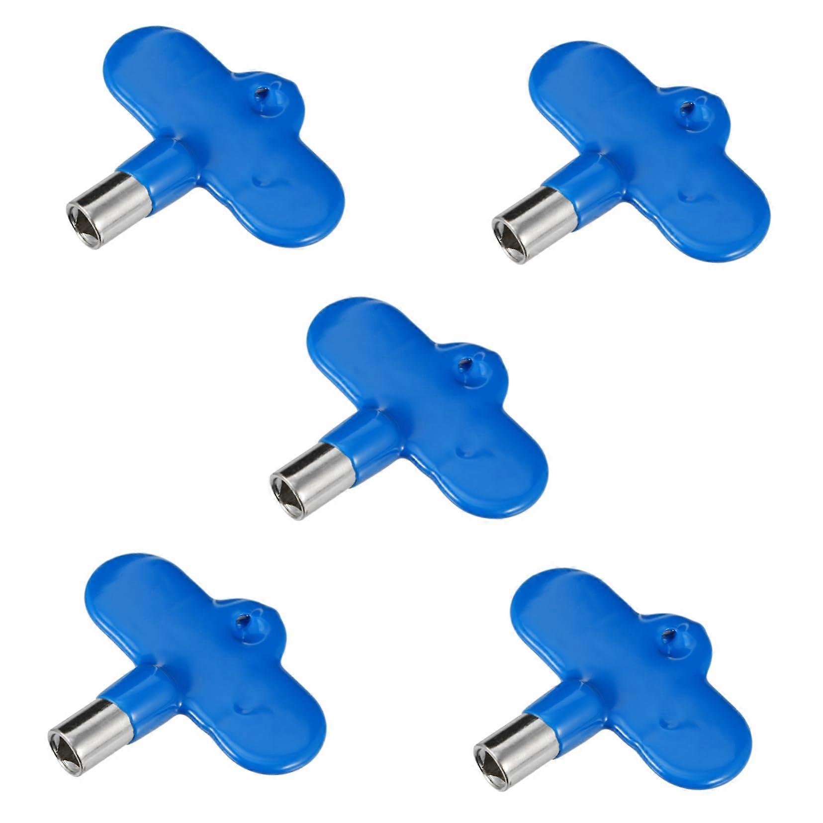 5pcs Cast Iron Triangle Valve Handle Replacement for Grill, Durable Metal with Smooth Grip