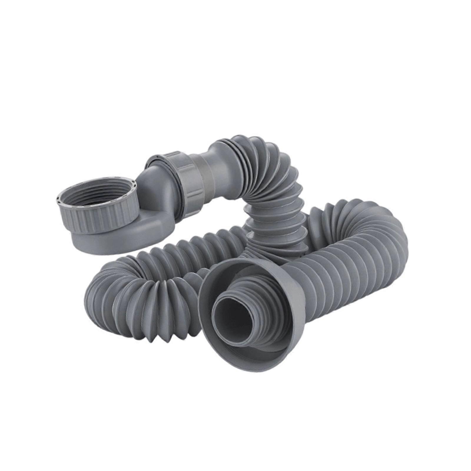 Low Profile Flat Shower Drain Pipe Replacement Bathtub Shower Drain Pipe Efficient Drainage Solution Easy Installation Multicolor