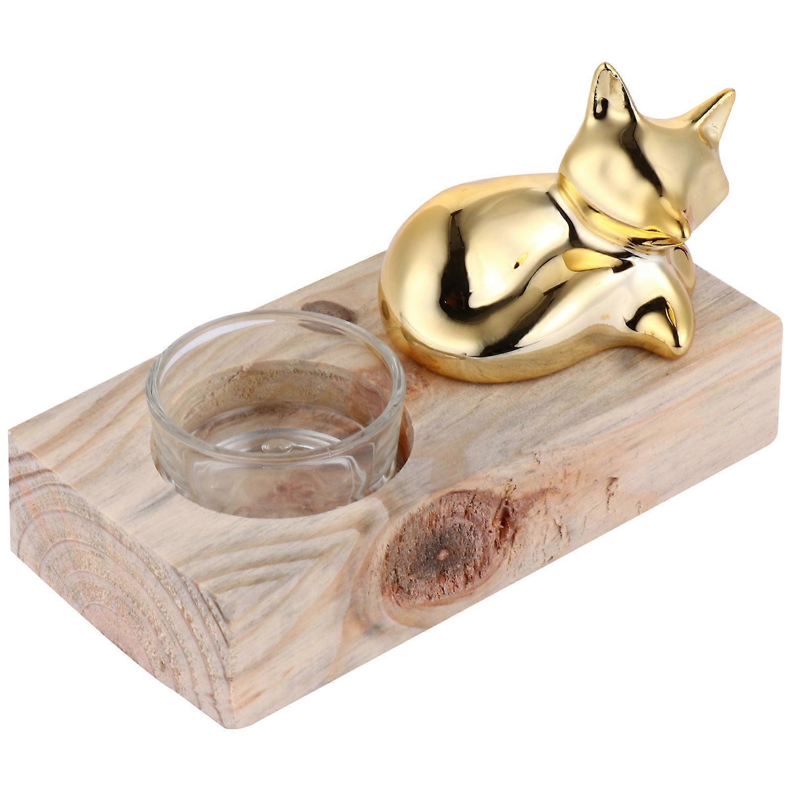 Candle Holder Décor Table Arrangement Multi Material 1Set