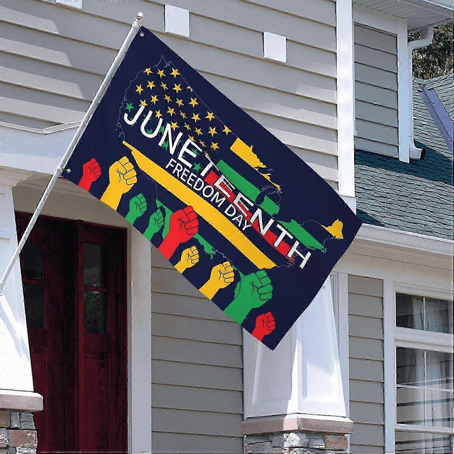 Juneteenth Freedom Day Flags Rq 1095